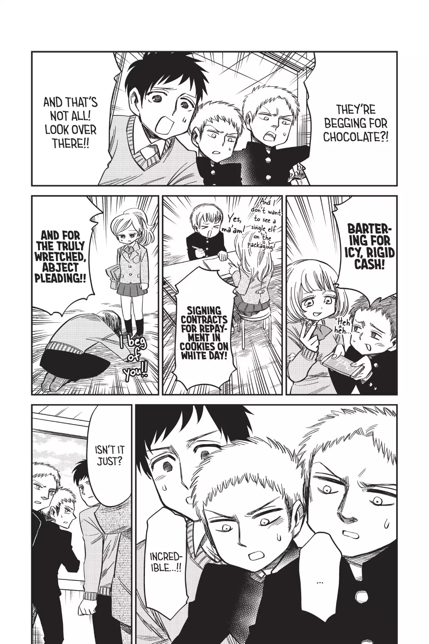 Attack on Titan: Junior High Chapter 53 page 26 - Chapter 53: Vol.4 53th Period: Valentine's Day Is War