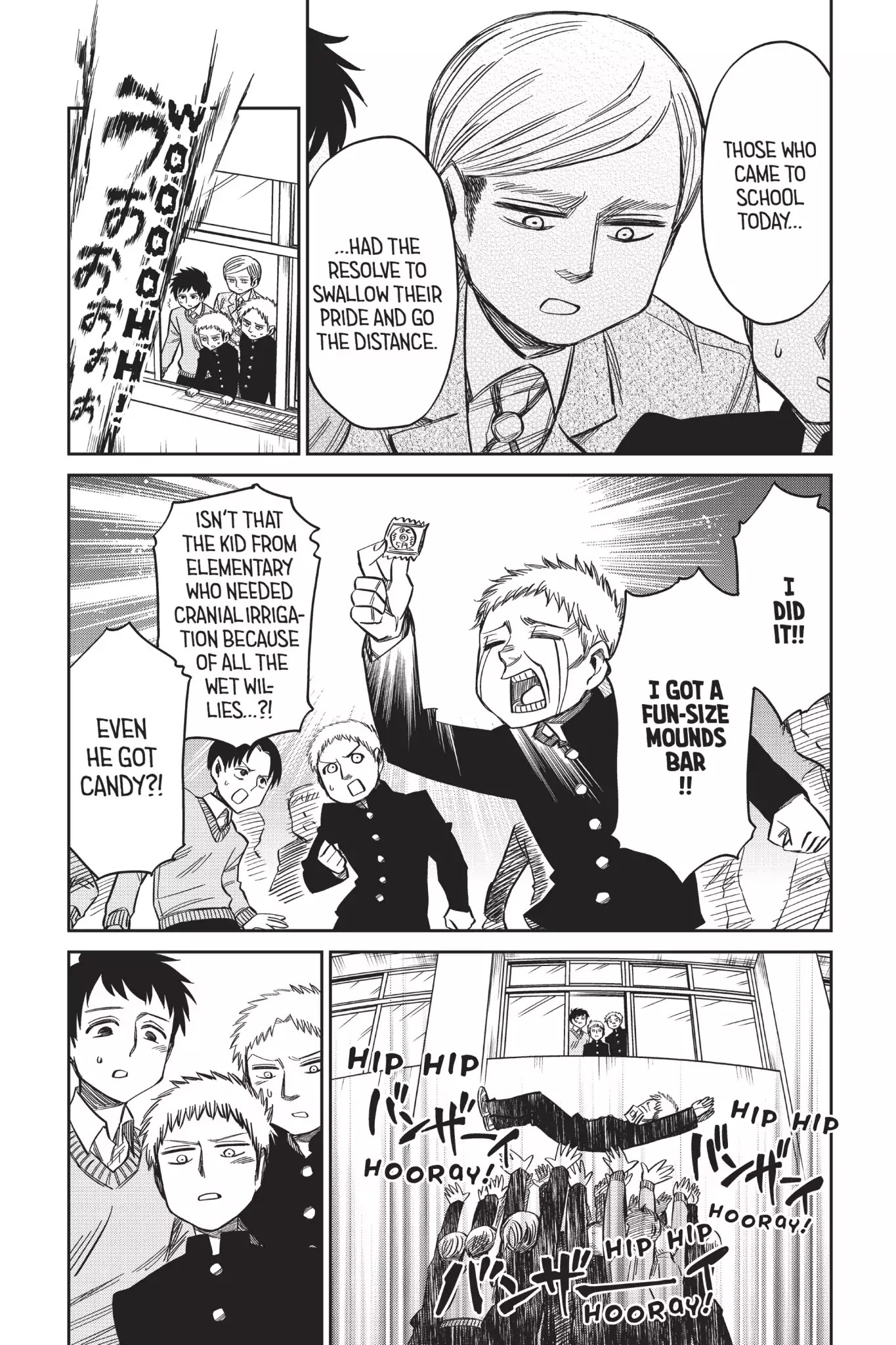 Attack on Titan: Junior High Chapter 53 page 27 - Chapter 53: Vol.4 53th Period: Valentine's Day Is War