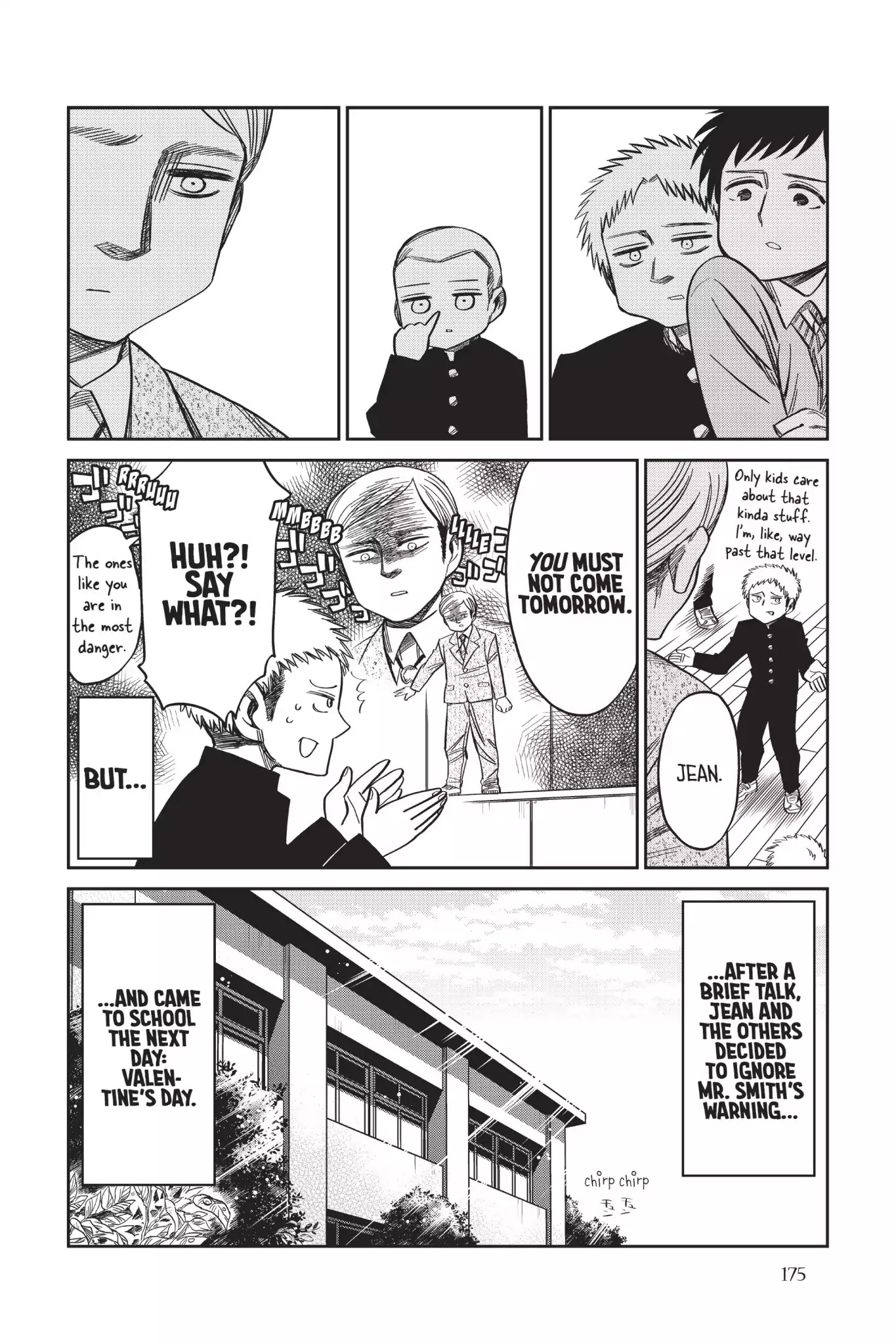 Attack on Titan: Junior High Chapter 53 page 6 - Chapter 53: Vol.4 53th Period: Valentine's Day Is War