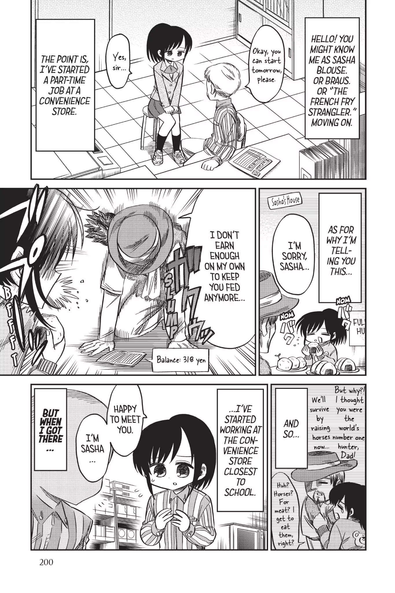 Attack on Titan: Junior High Chapter 54 page 1 - Chapter 54: Vol.4 54th Period: Part-Time Job? No Prob At Attack Junior High