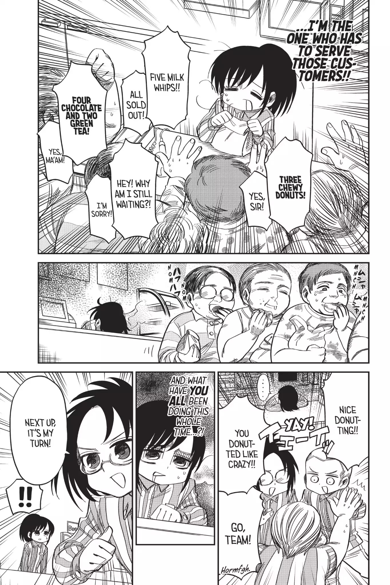 Attack on Titan: Junior High Chapter 54 page 13 - Chapter 54: Vol.4 54th Period: Part-Time Job? No Prob At Attack Junior High