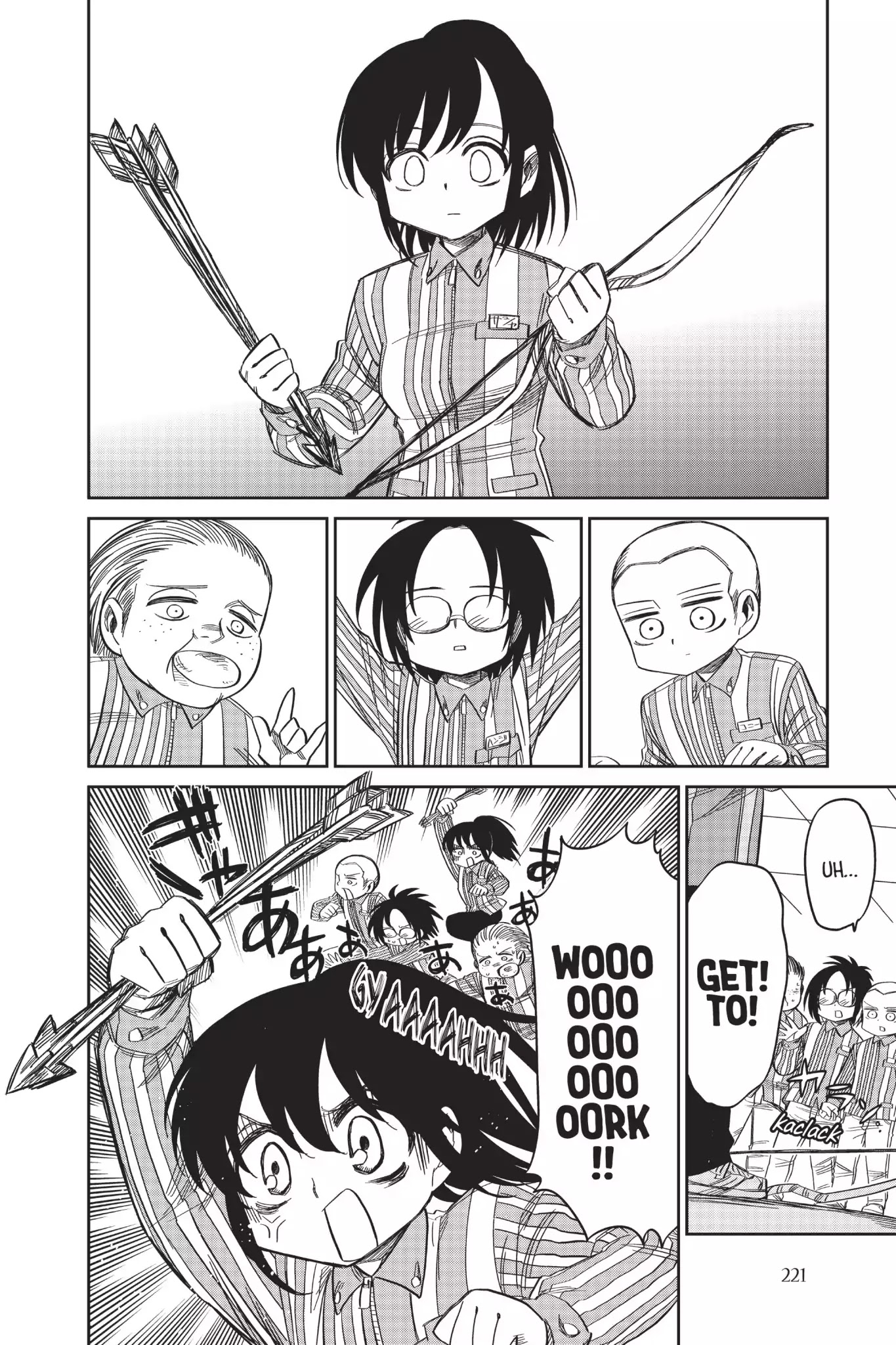 Attack on Titan: Junior High Chapter 54 page 22 - Chapter 54: Vol.4 54th Period: Part-Time Job? No Prob At Attack Junior High