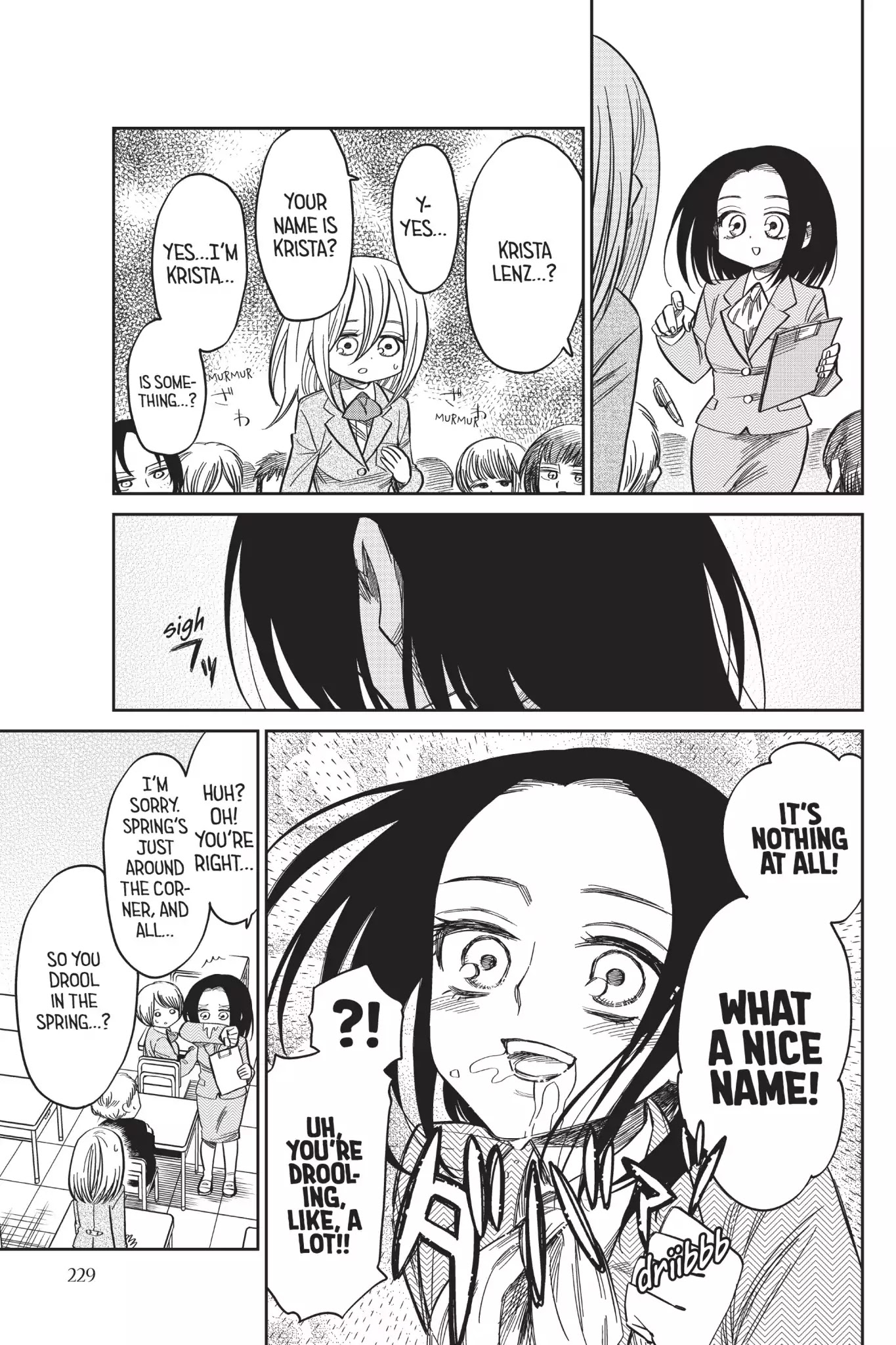 Attack on Titan: Junior High Chapter 55 page 5 - Chapter 55: Vol.4 55th Period: Enter The Hot-Blooded Teacher!!