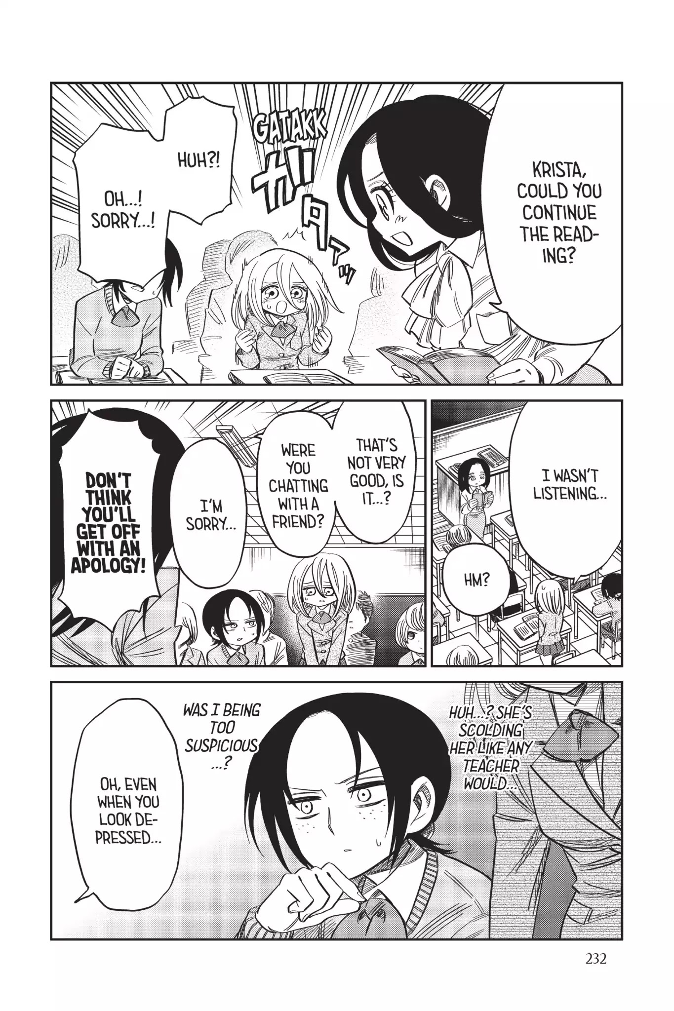 Attack on Titan: Junior High Chapter 55 page 8 - Chapter 55: Vol.4 55th Period: Enter The Hot-Blooded Teacher!!