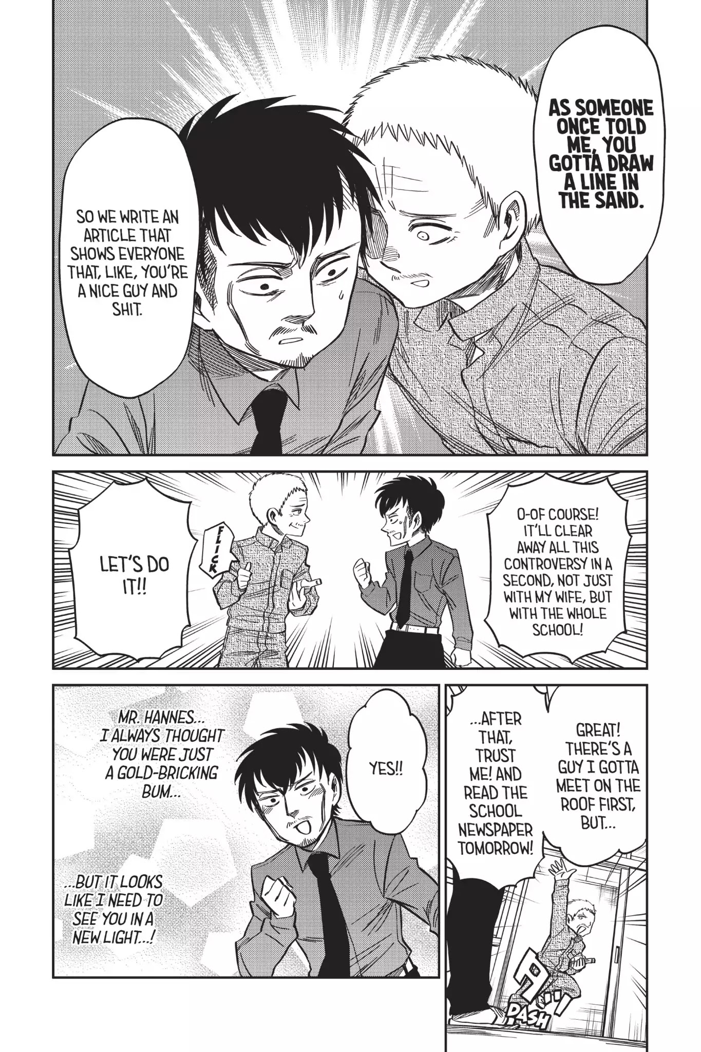 Attack on Titan: Junior High Chapter 56 page 6 - Chapter 56: Vol.4 56th Period: Mr. Nile's Family Circumstances