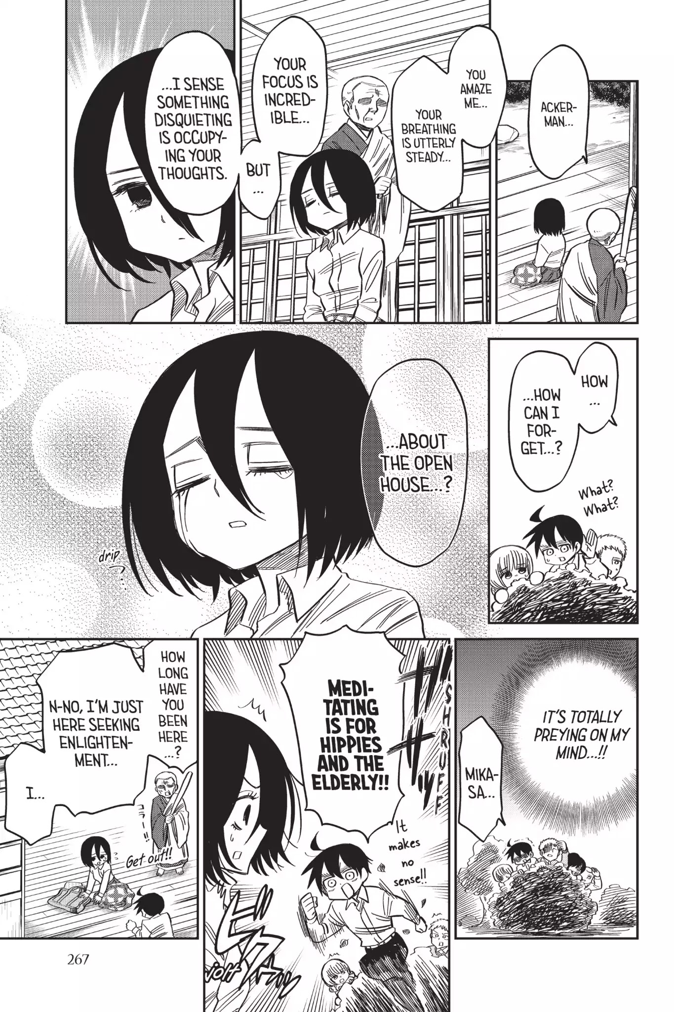 Attack on Titan: Junior High Chapter 57 page 9 - Chapter 57: Vol.4 57th Period: The Family Entanglements Episode? Not Good