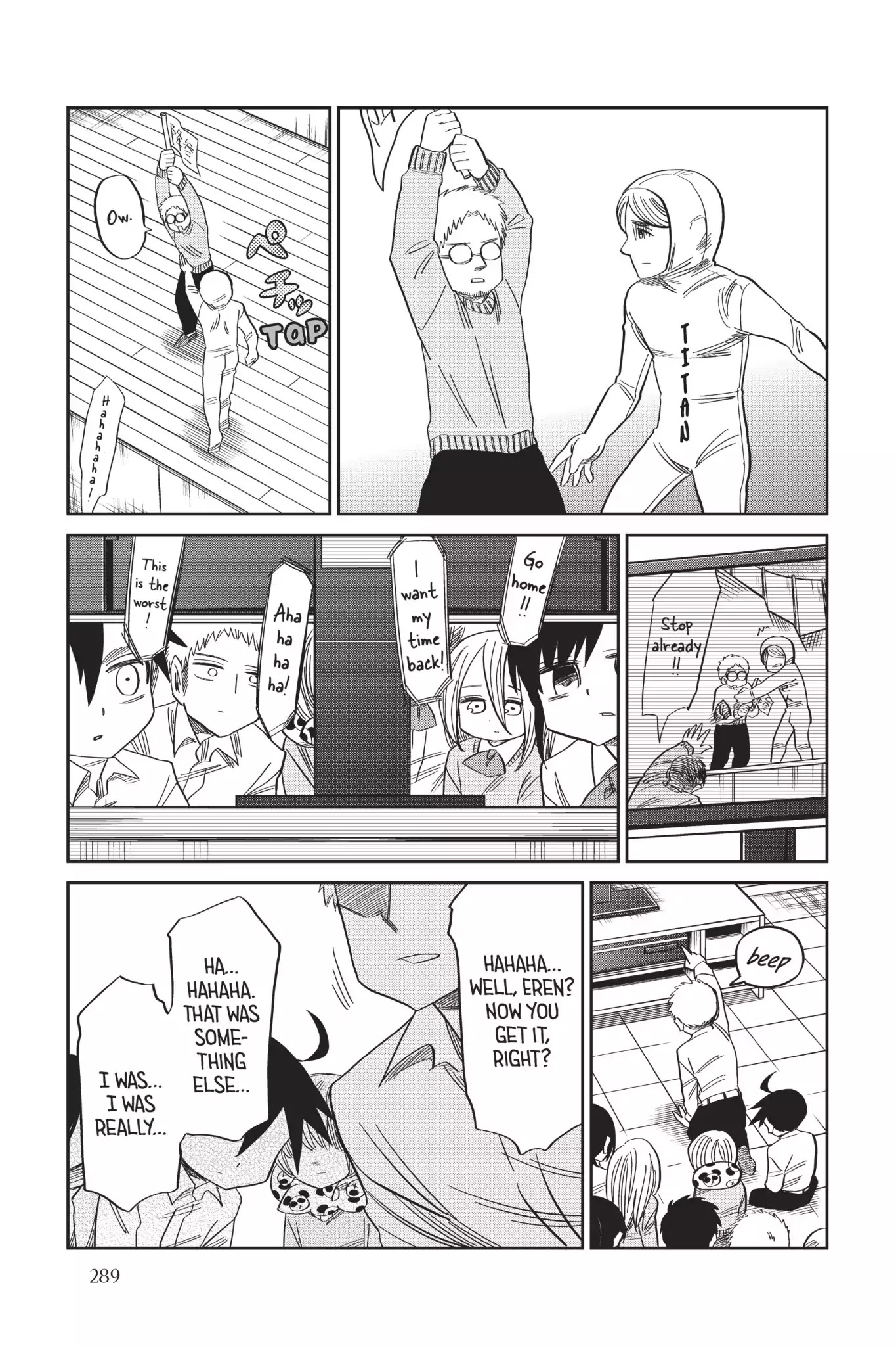 Attack on Titan: Junior High Chapter 58 page 11 - Chapter 58: Vol.4 58th Period: Event-Rich Junior High