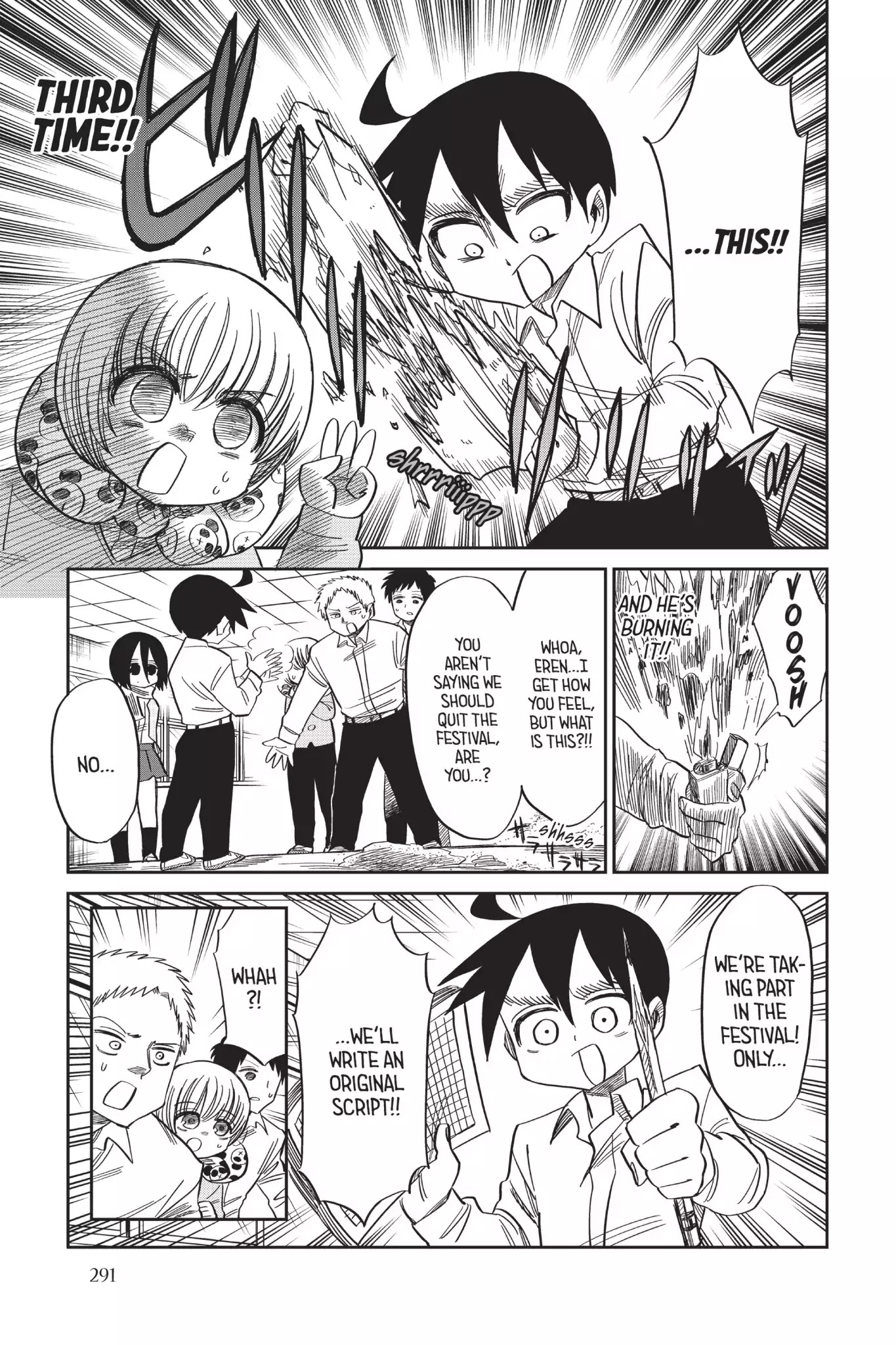 Attack on Titan: Junior High Chapter 58 page 13 - Chapter 58: Vol.4 58th Period: Event-Rich Junior High