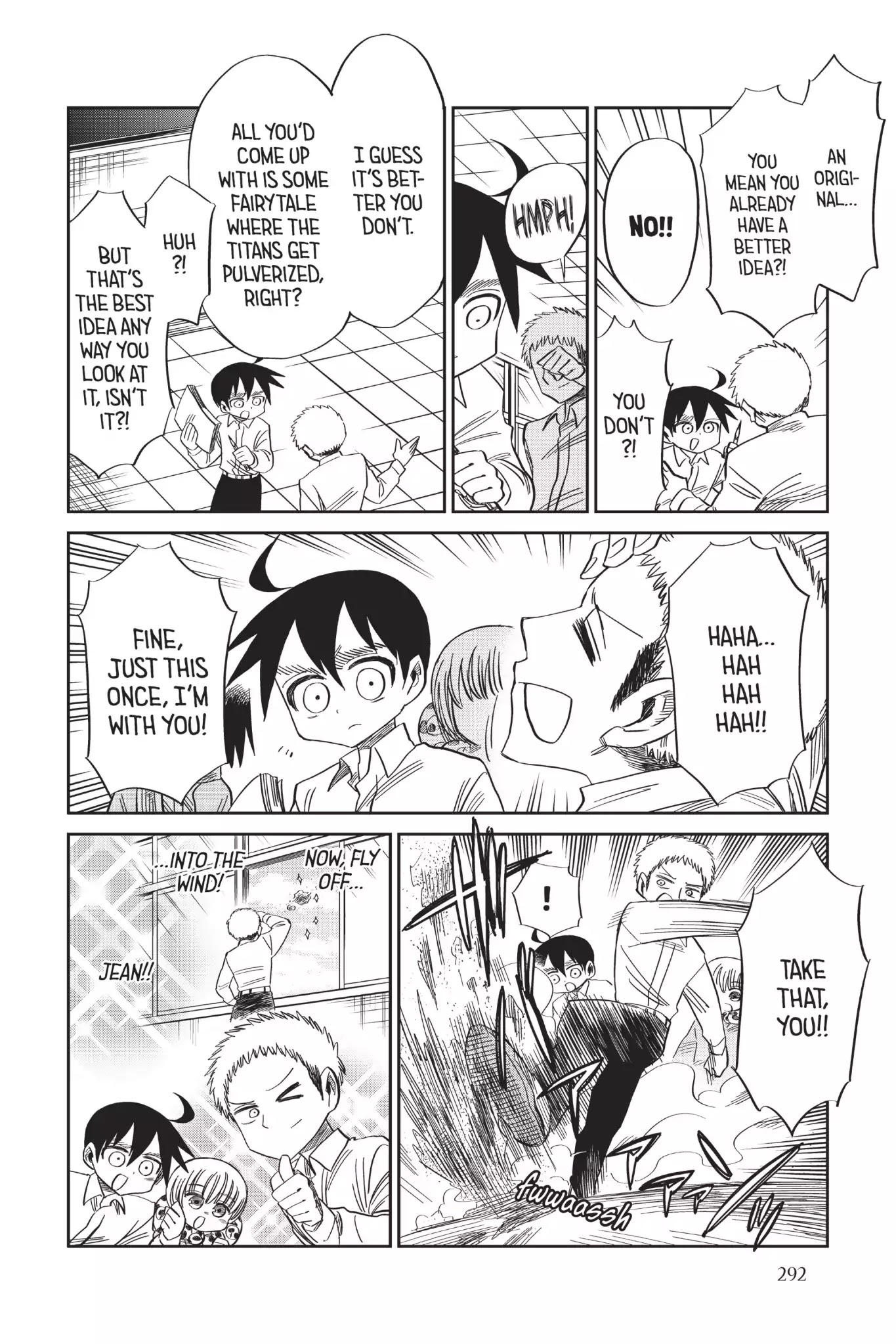 Attack on Titan: Junior High Chapter 58 page 14 - Chapter 58: Vol.4 58th Period: Event-Rich Junior High