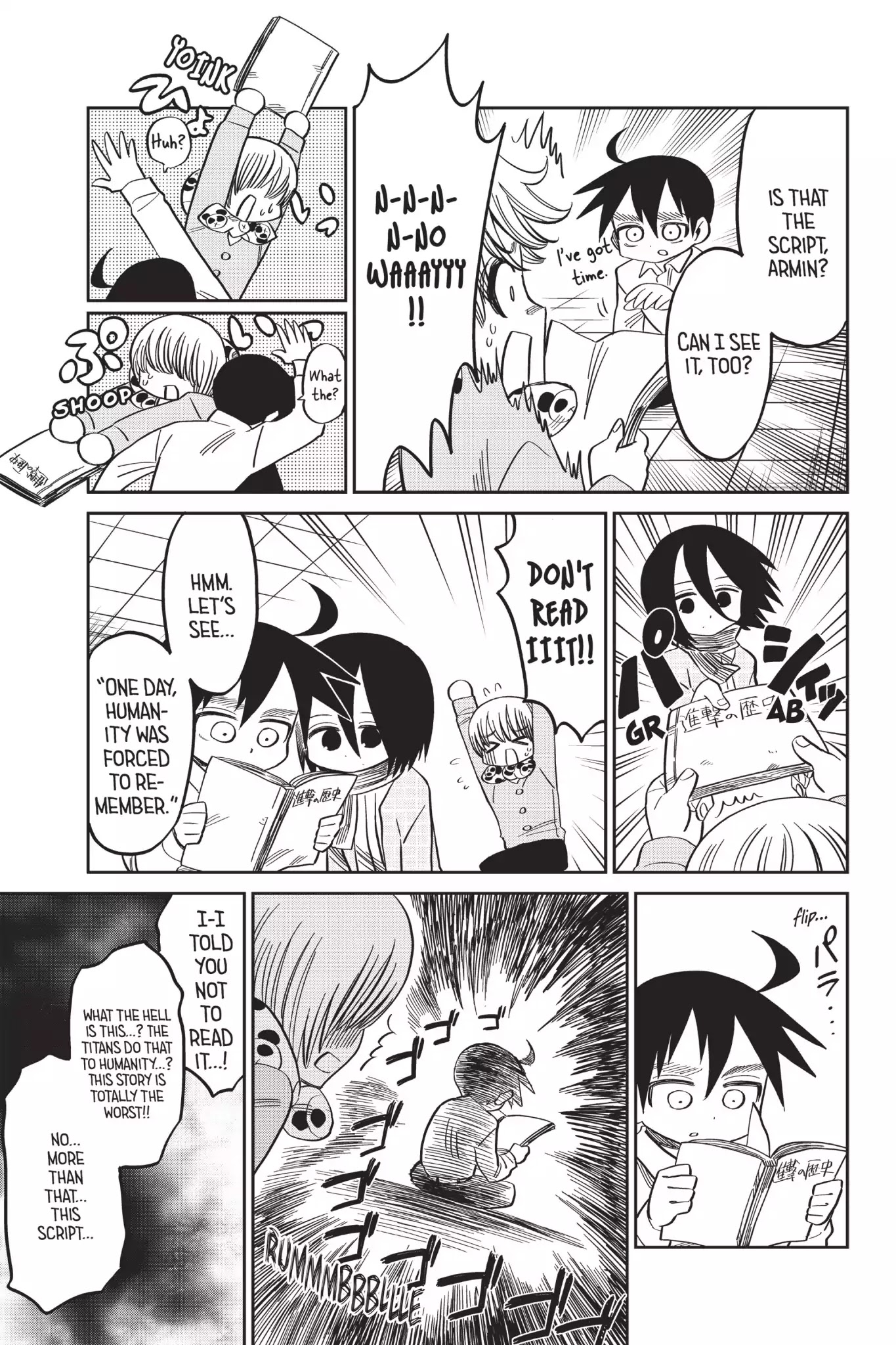 Attack on Titan: Junior High Chapter 58 page 7 - Chapter 58: Vol.4 58th Period: Event-Rich Junior High