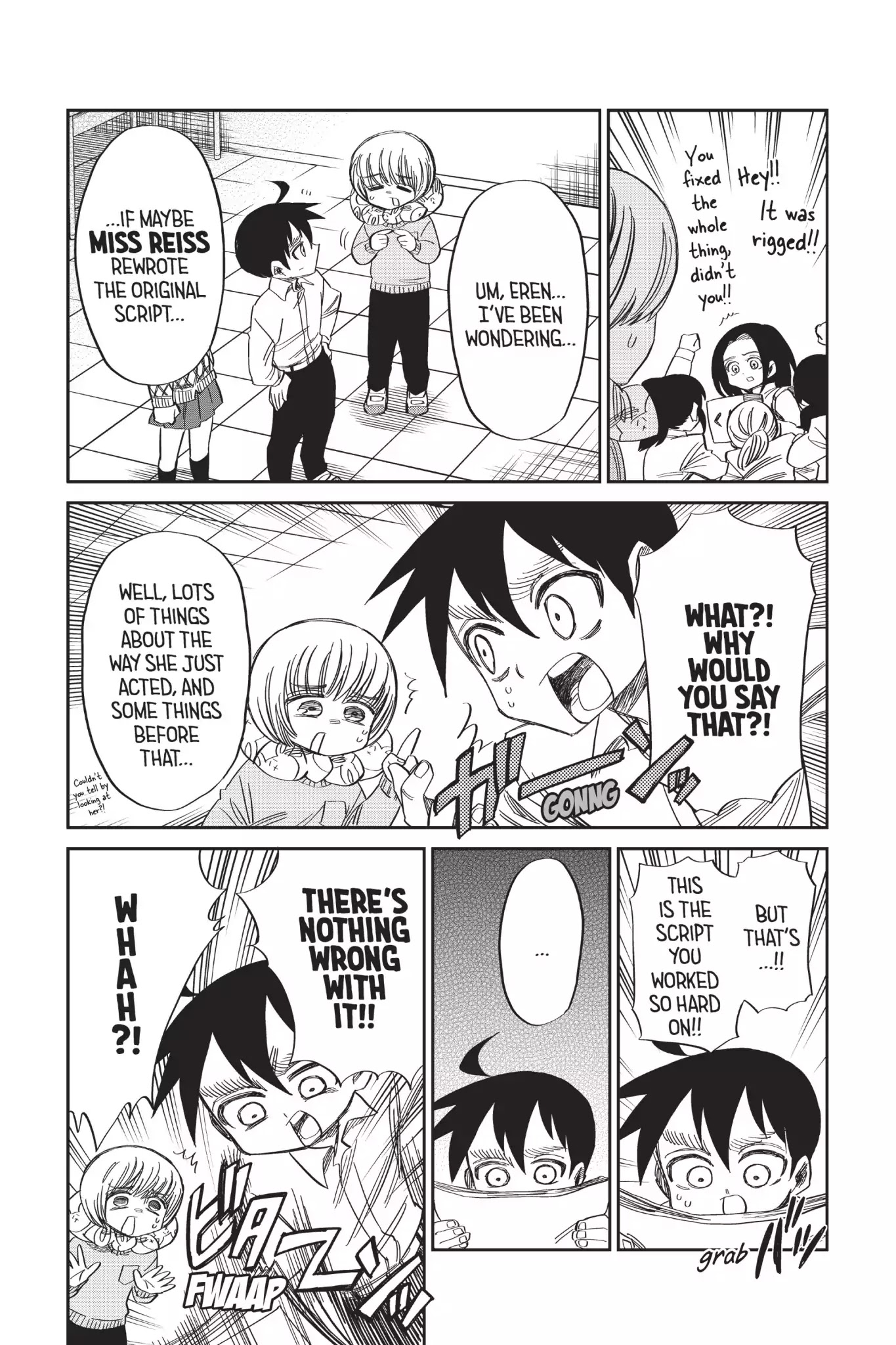 Attack on Titan: Junior High Chapter 59 page 15 - Chapter 59: Vol.4 59th Period: The Show Must Go On
