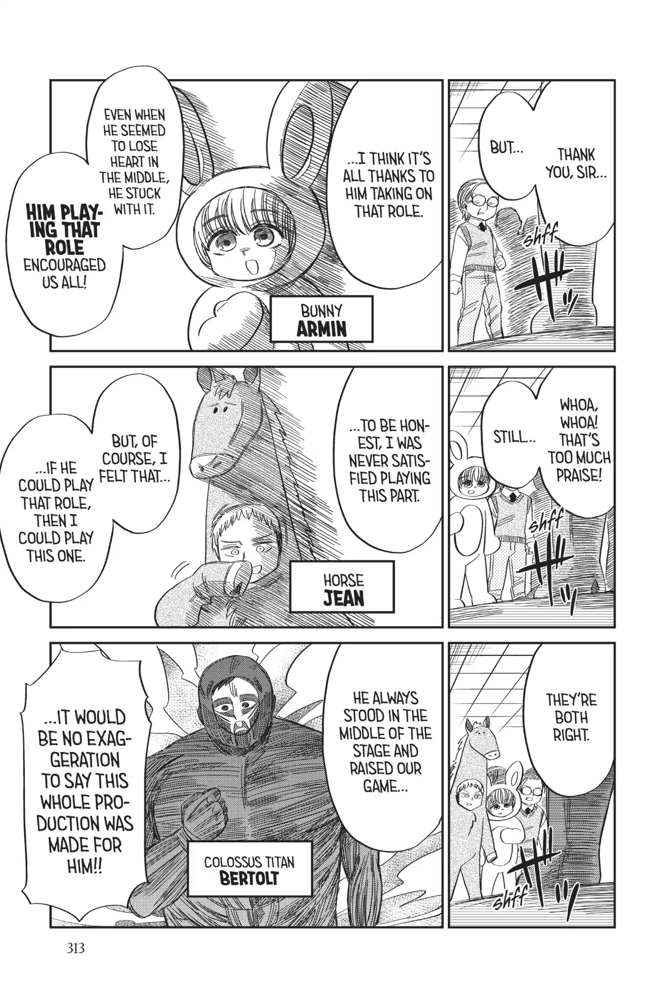 Attack on Titan: Junior High Chapter 59 page 19 - Chapter 59: Vol.4 59th Period: The Show Must Go On