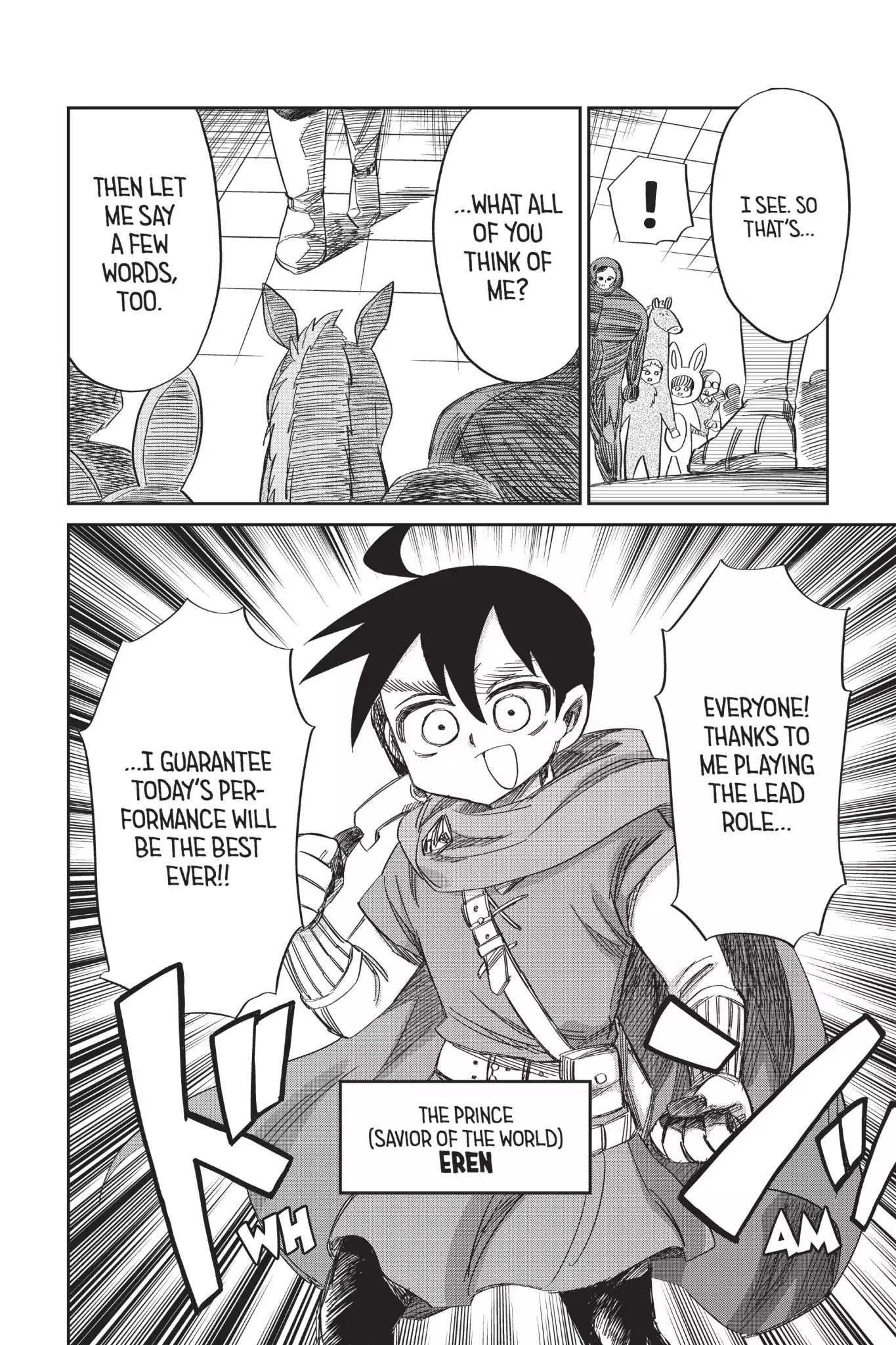 Attack on Titan: Junior High Chapter 59 page 20 - Chapter 59: Vol.4 59th Period: The Show Must Go On