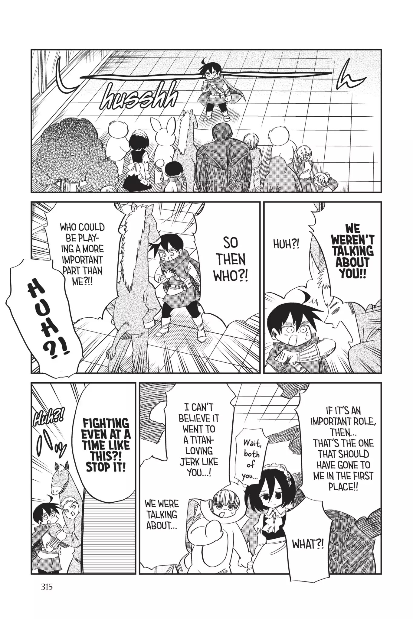 Attack on Titan: Junior High Chapter 59 page 21 - Chapter 59: Vol.4 59th Period: The Show Must Go On