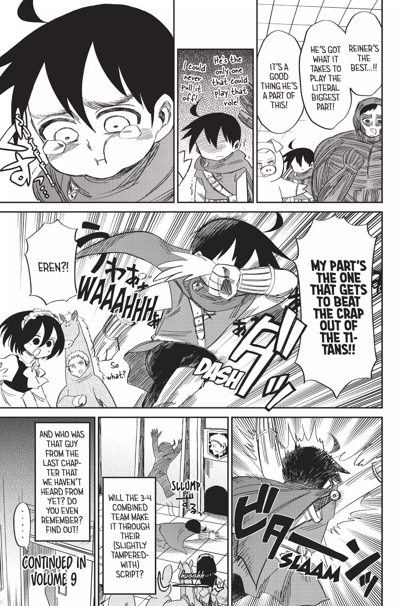 Attack on Titan: Junior High Chapter 59 page 23 - Chapter 59: Vol.4 59th Period: The Show Must Go On