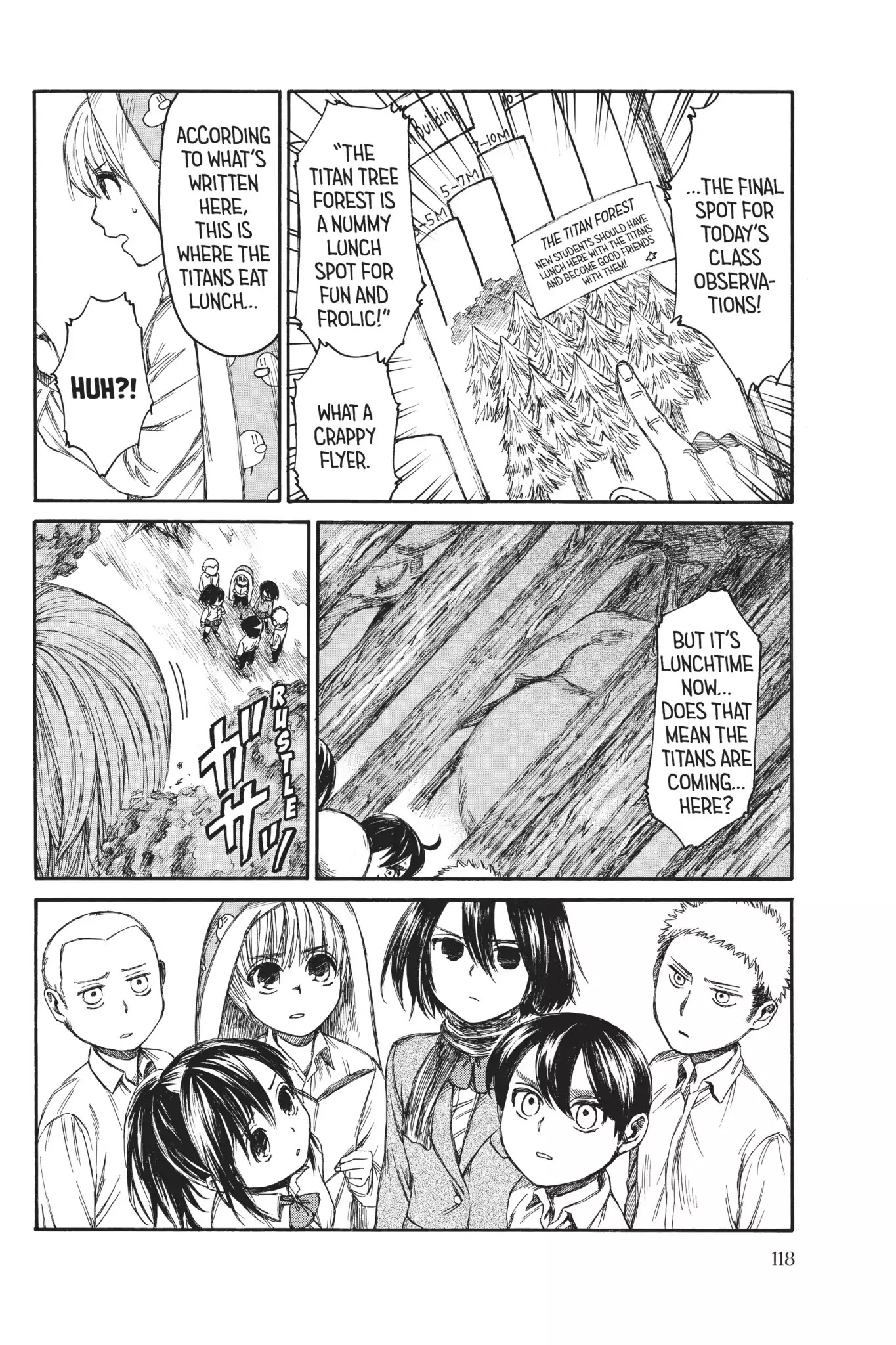 Attack on Titan: Junior High Chapter 6 page 14 - Chapter 6: Vol.1 6th Period: They're Titans, After All