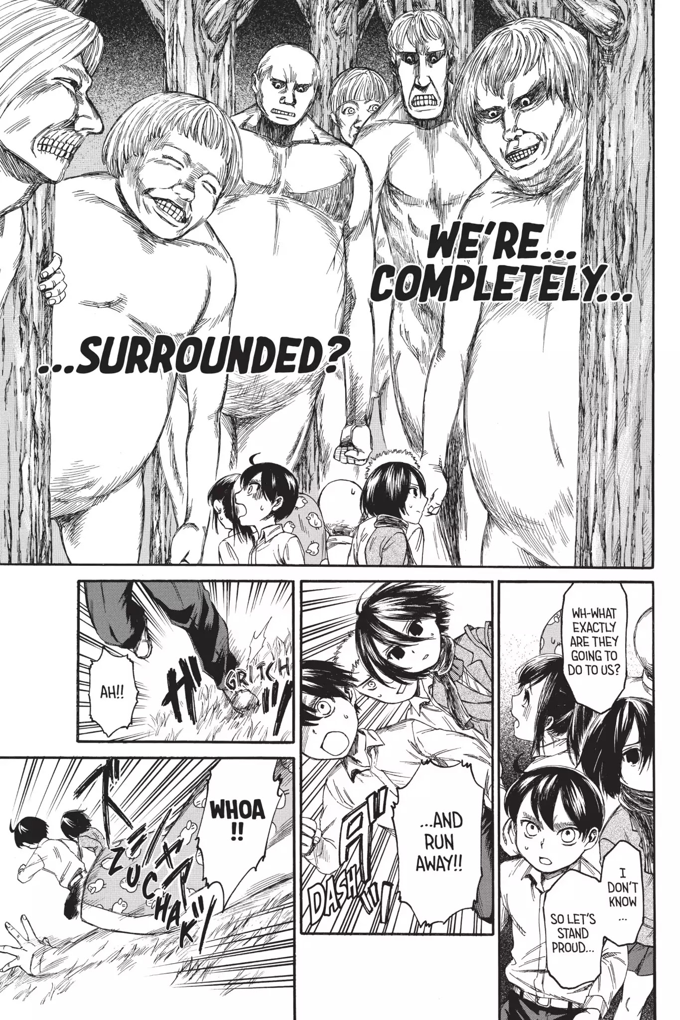 Attack on Titan: Junior High Chapter 6 page 15 - Chapter 6: Vol.1 6th Period: They're Titans, After All