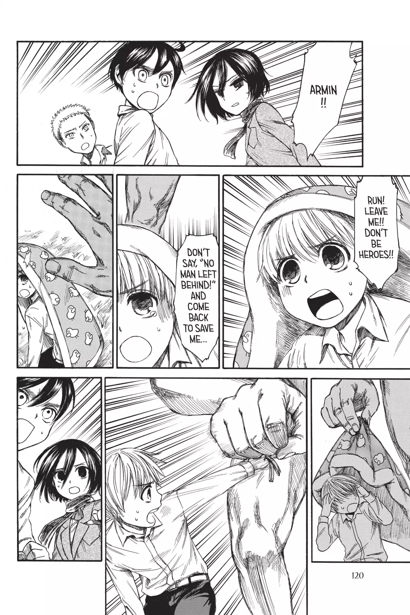 Attack on Titan: Junior High Chapter 6 page 16 - Chapter 6: Vol.1 6th Period: They're Titans, After All