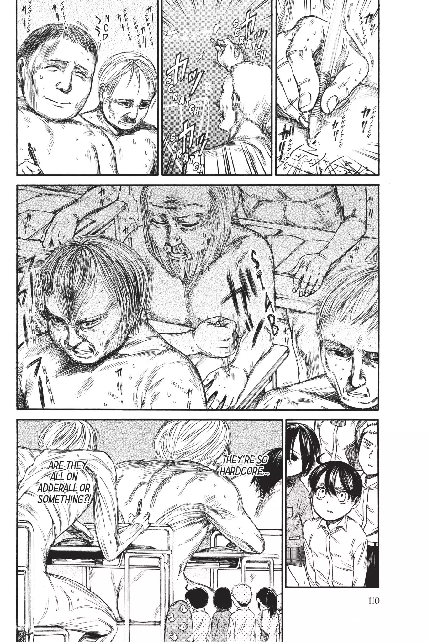 Attack on Titan: Junior High Chapter 6 page 6 - Chapter 6: Vol.1 6th Period: They're Titans, After All