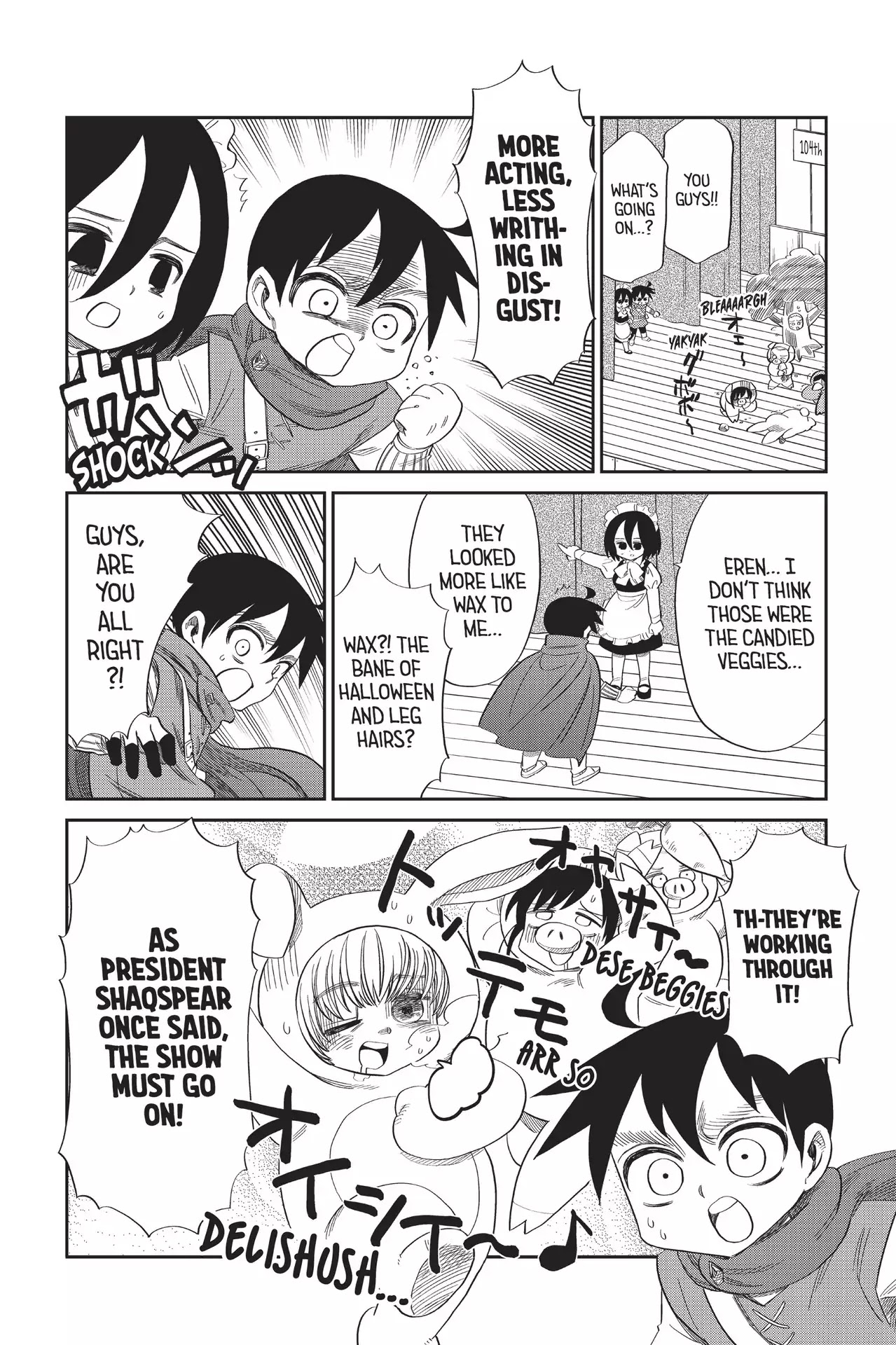 Attack on Titan: Junior High Chapter 60 page 11 - Chapter 60: Vol.5 60th Period: Light Up Your Passion