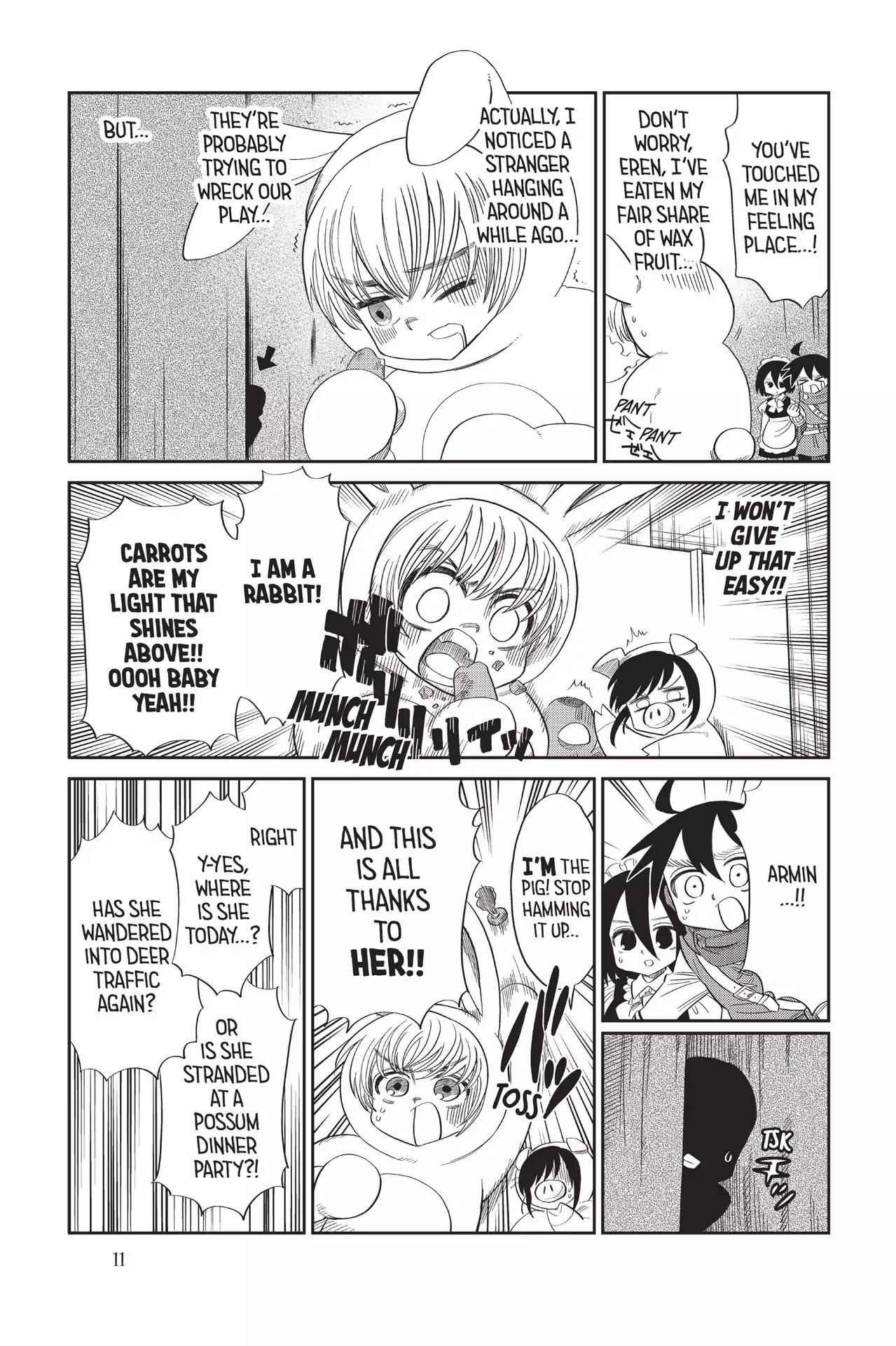 Attack on Titan: Junior High Chapter 60 page 12 - Chapter 60: Vol.5 60th Period: Light Up Your Passion