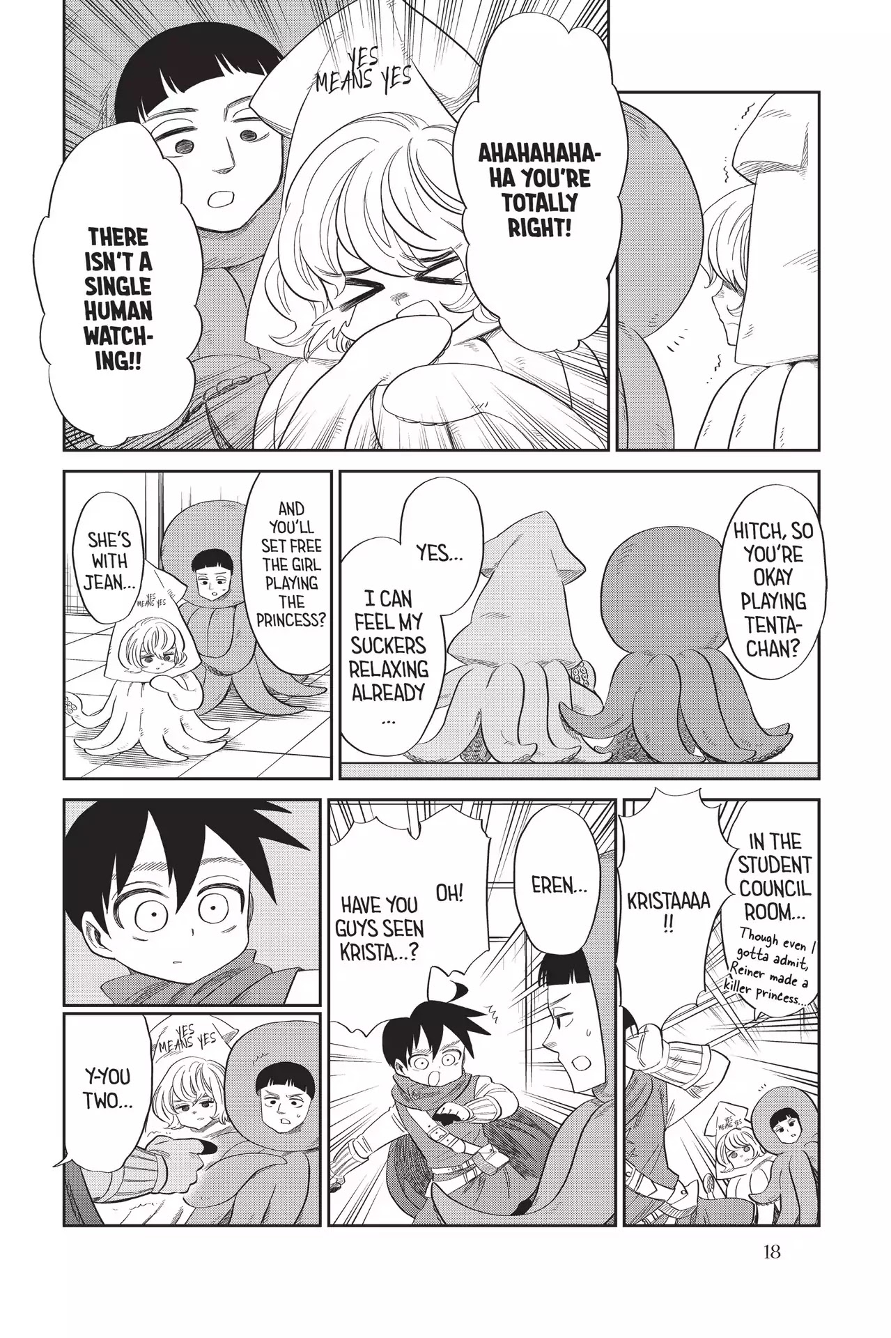 Attack on Titan: Junior High Chapter 60 page 19 - Chapter 60: Vol.5 60th Period: Light Up Your Passion