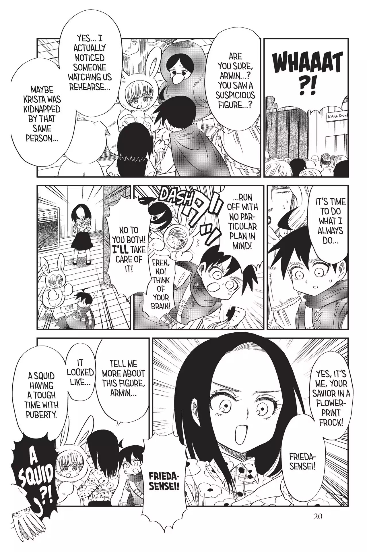Attack on Titan: Junior High Chapter 60 page 21 - Chapter 60: Vol.5 60th Period: Light Up Your Passion