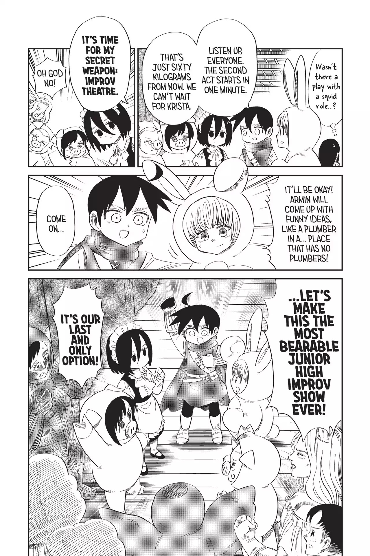 Attack on Titan: Junior High Chapter 60 page 22 - Chapter 60: Vol.5 60th Period: Light Up Your Passion