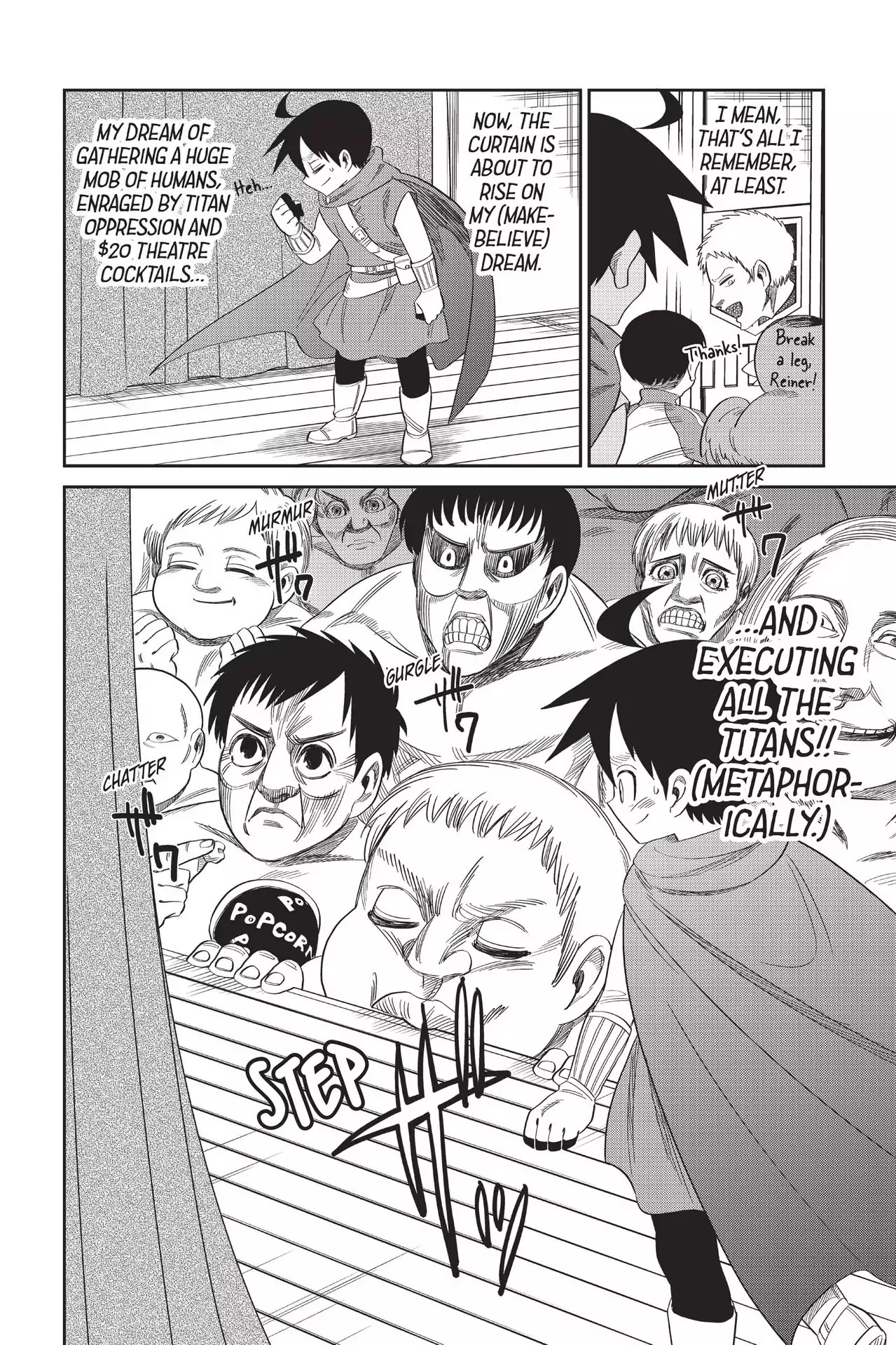 Attack on Titan: Junior High Chapter 60 page 5 - Chapter 60: Vol.5 60th Period: Light Up Your Passion
