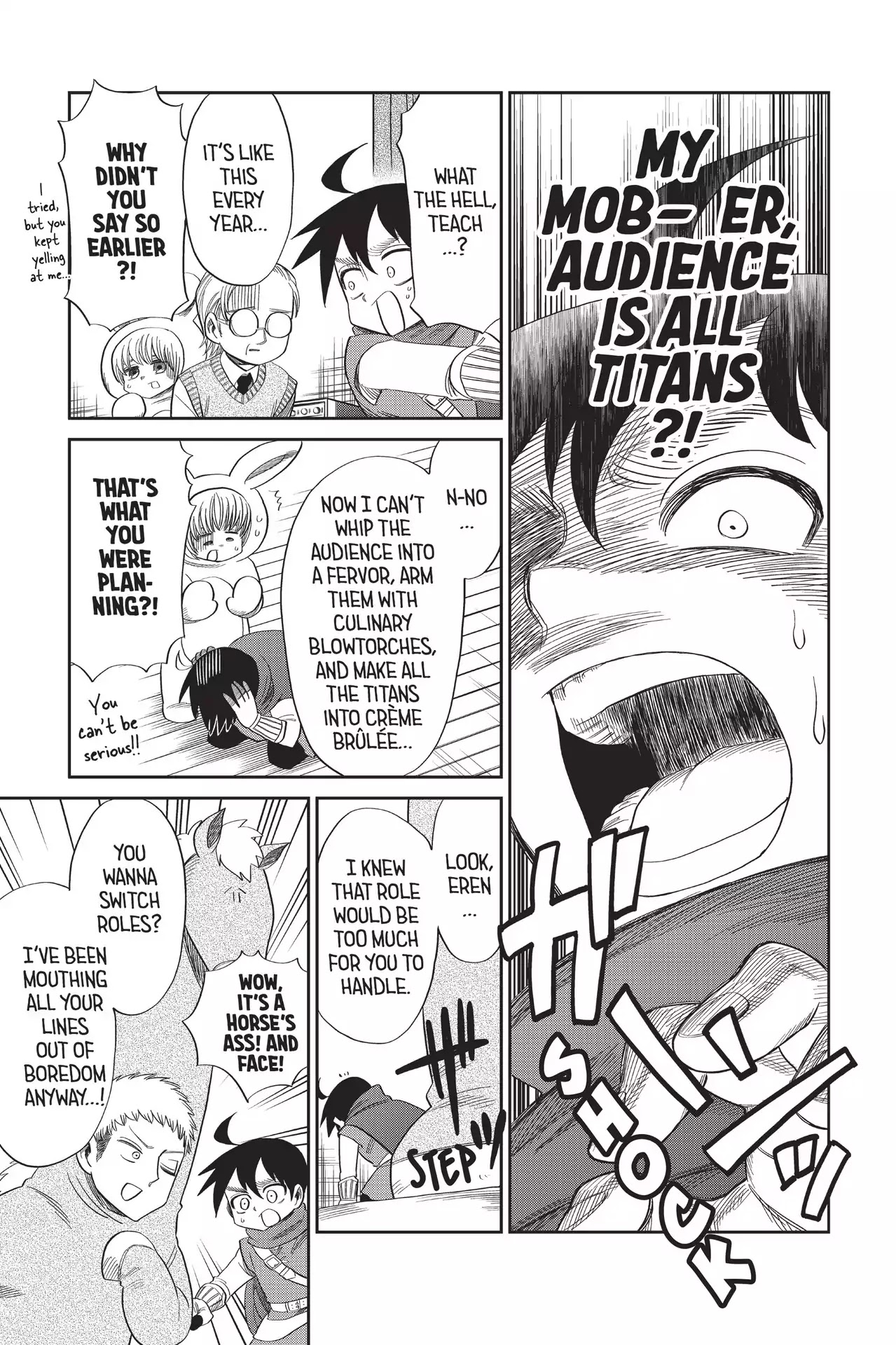 Attack on Titan: Junior High Chapter 60 page 6 - Chapter 60: Vol.5 60th Period: Light Up Your Passion