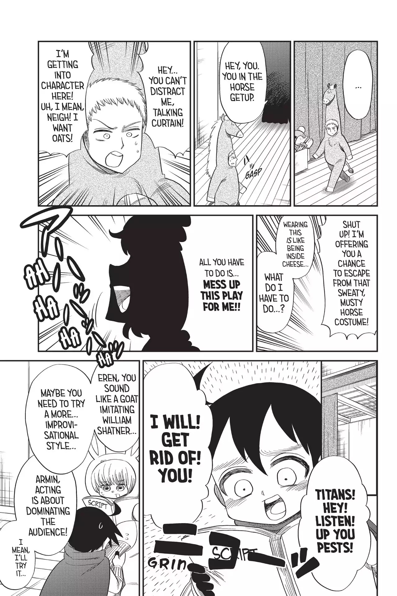Attack on Titan: Junior High Chapter 60 page 8 - Chapter 60: Vol.5 60th Period: Light Up Your Passion