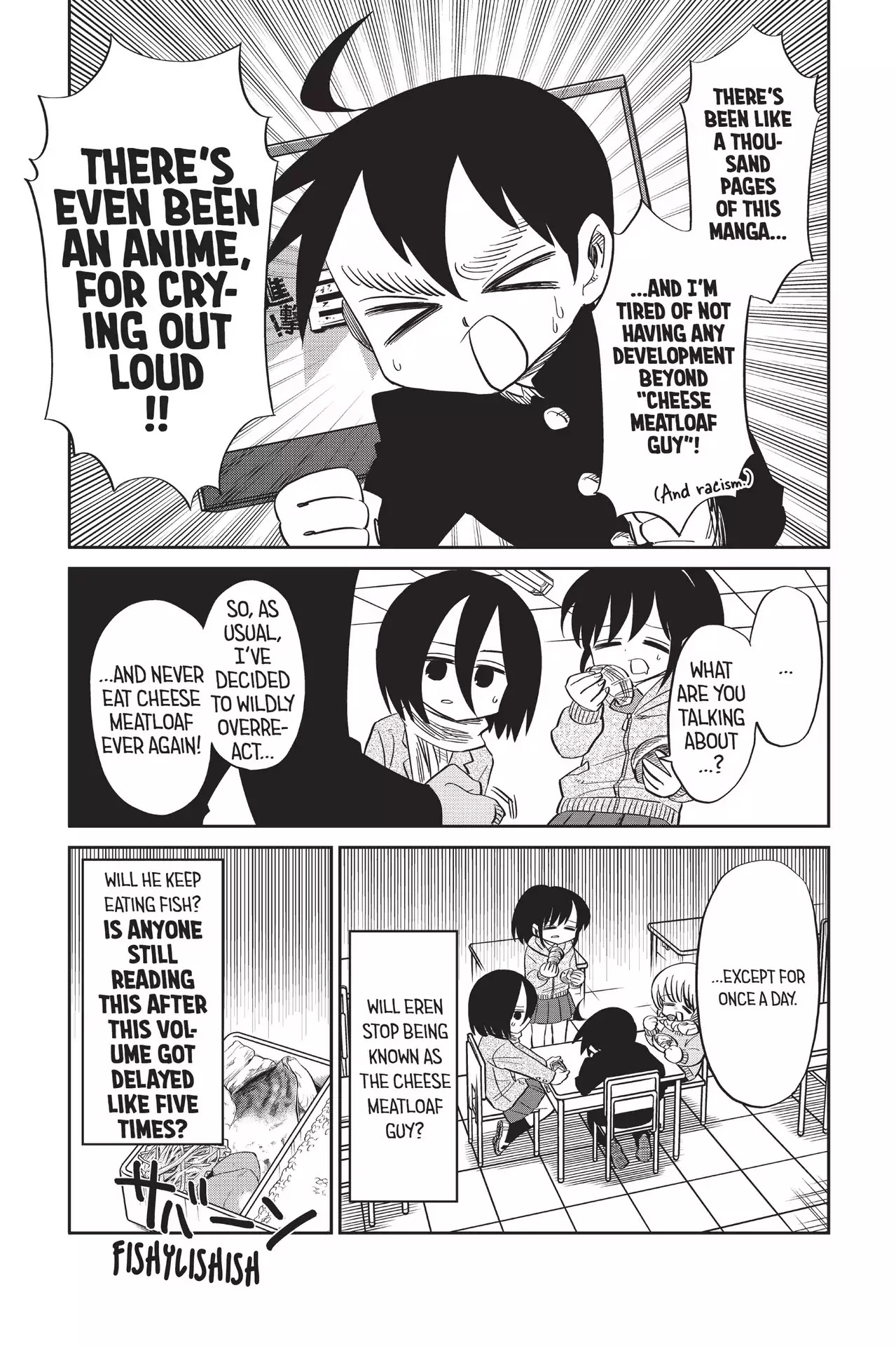 Attack on Titan: Junior High Chapter 61.5 page 3 - Vol.5 Extra Story: It's Only Puberty