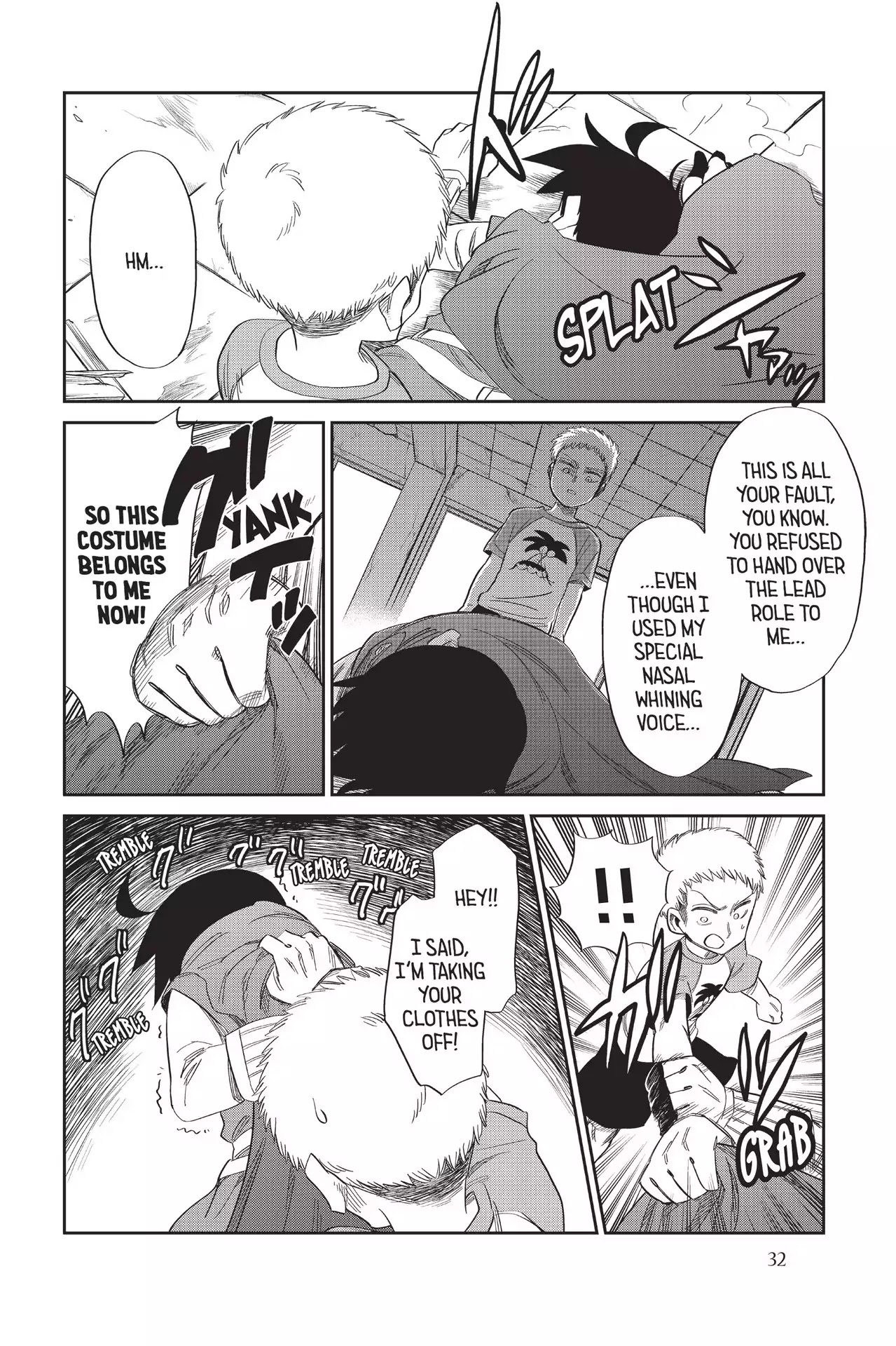 Attack on Titan: Junior High Chapter 61 page 10 - Chapter 61: Vol.5 61th Period: So What If the Princess Is Bulky?