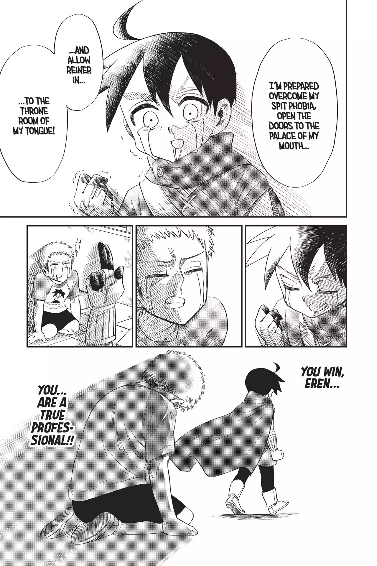Attack on Titan: Junior High Chapter 61 page 13 - Chapter 61: Vol.5 61th Period: So What If the Princess Is Bulky?