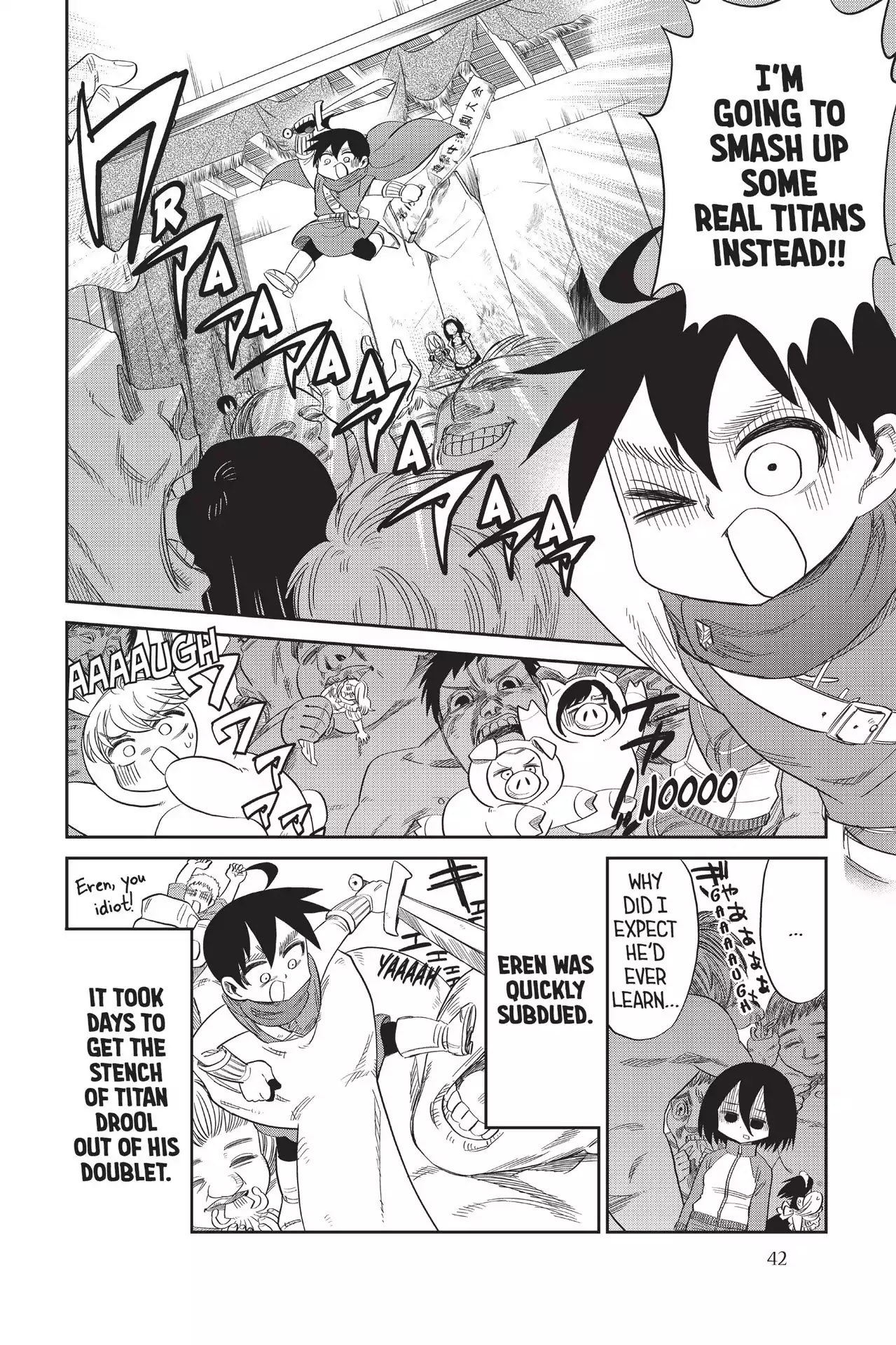 Attack on Titan: Junior High Chapter 61 page 20 - Chapter 61: Vol.5 61th Period: So What If the Princess Is Bulky?