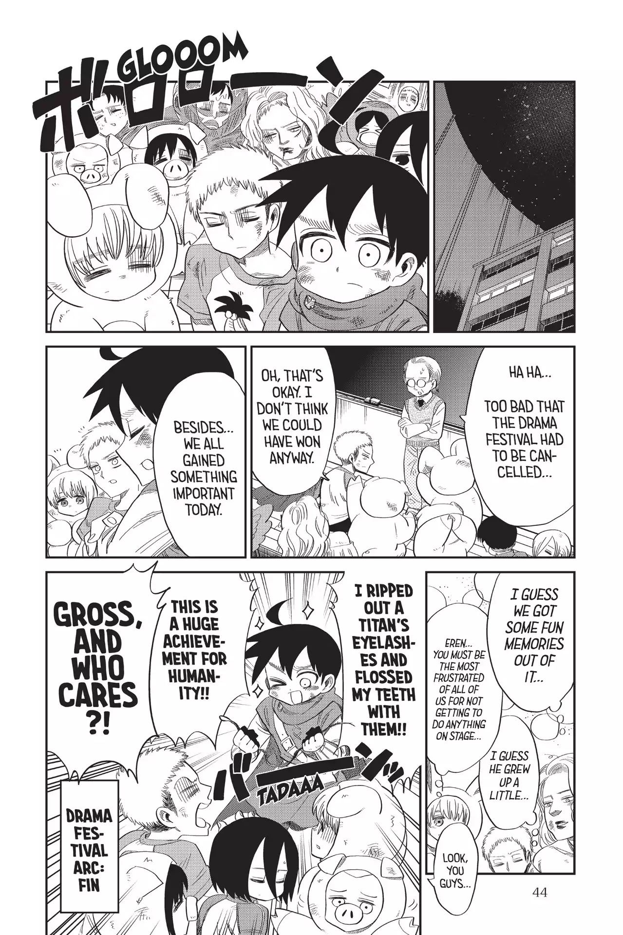 Attack on Titan: Junior High Chapter 61 page 22 - Chapter 61: Vol.5 61th Period: So What If the Princess Is Bulky?