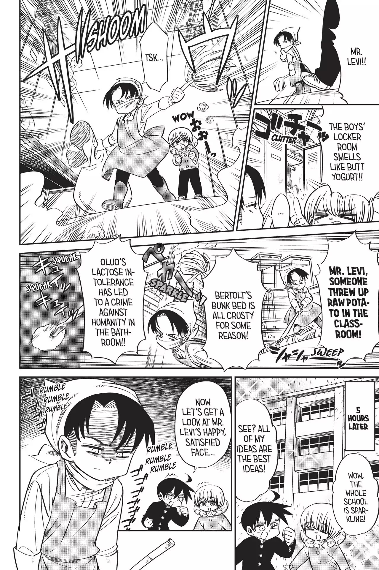 Attack on Titan: Junior High Chapter 62.5 page 2 - Vol.5 Extra Story: Forecast: Explosion
