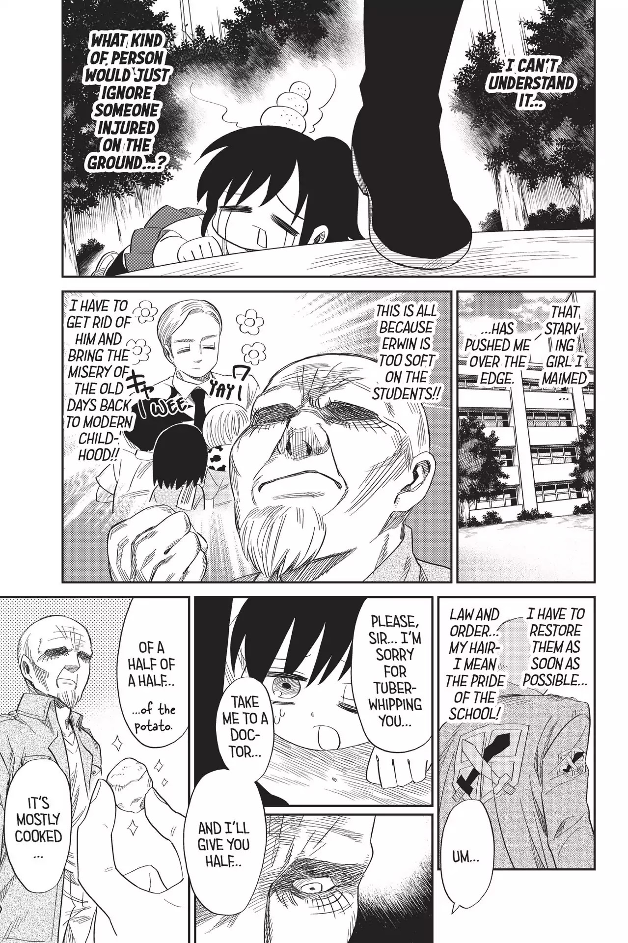 Attack on Titan: Junior High Chapter 62 page 11 - Chapter 62: Vol.5 62th Period: Stress Is The Cause Of Countless Ills