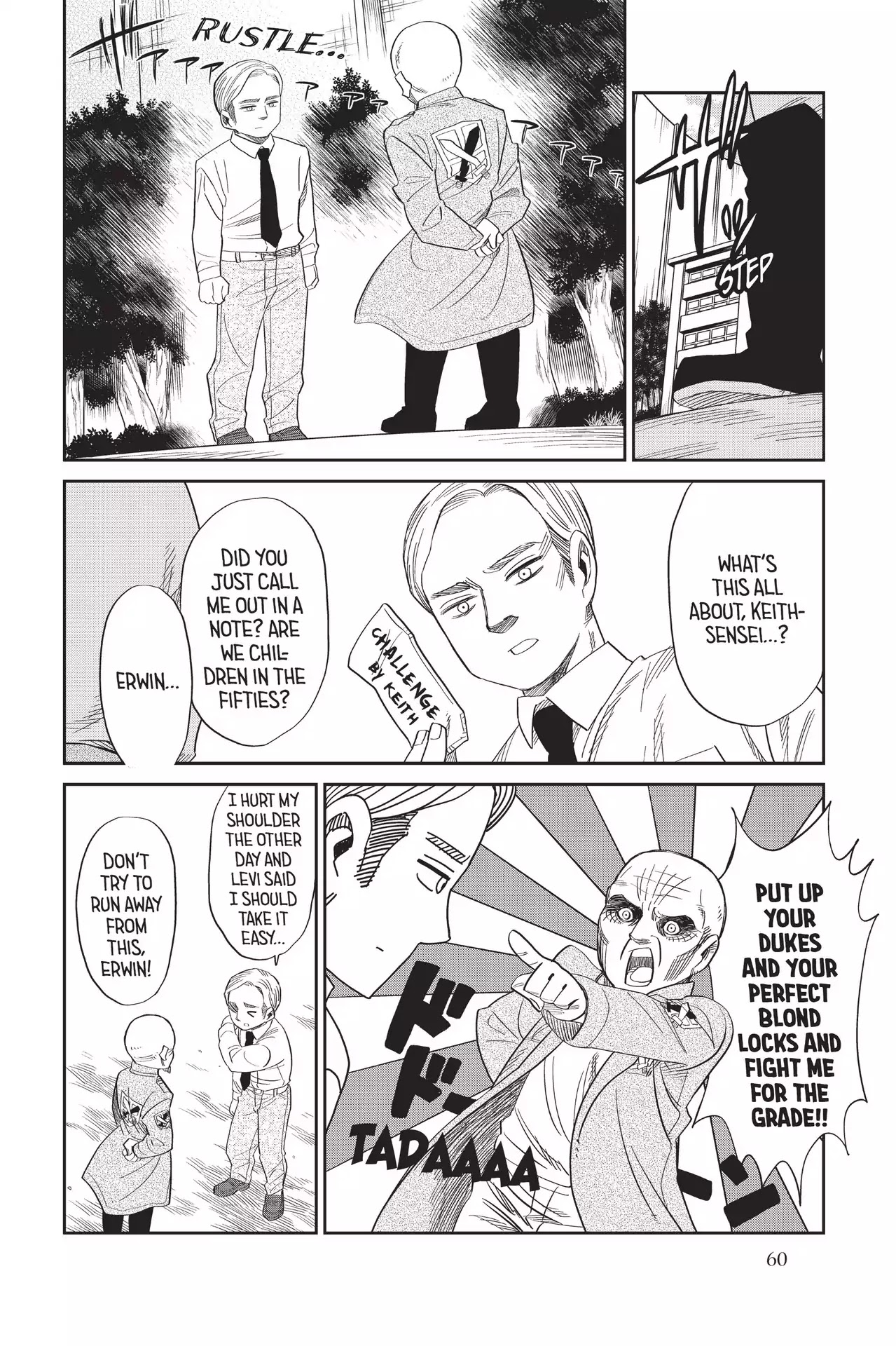 Attack on Titan: Junior High Chapter 62 page 12 - Chapter 62: Vol.5 62th Period: Stress Is The Cause Of Countless Ills