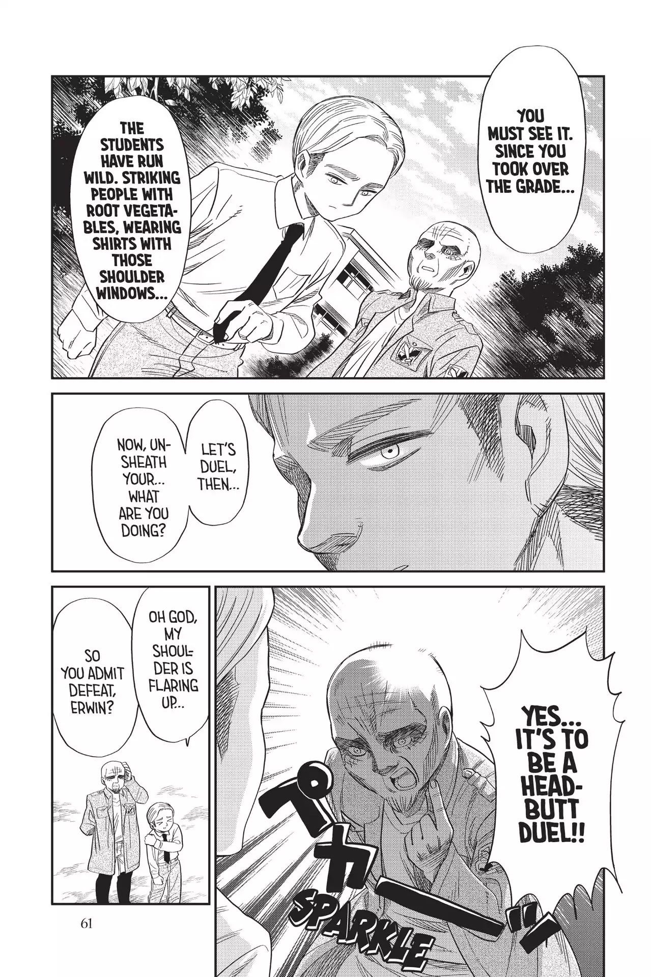 Attack on Titan: Junior High Chapter 62 page 13 - Chapter 62: Vol.5 62th Period: Stress Is The Cause Of Countless Ills