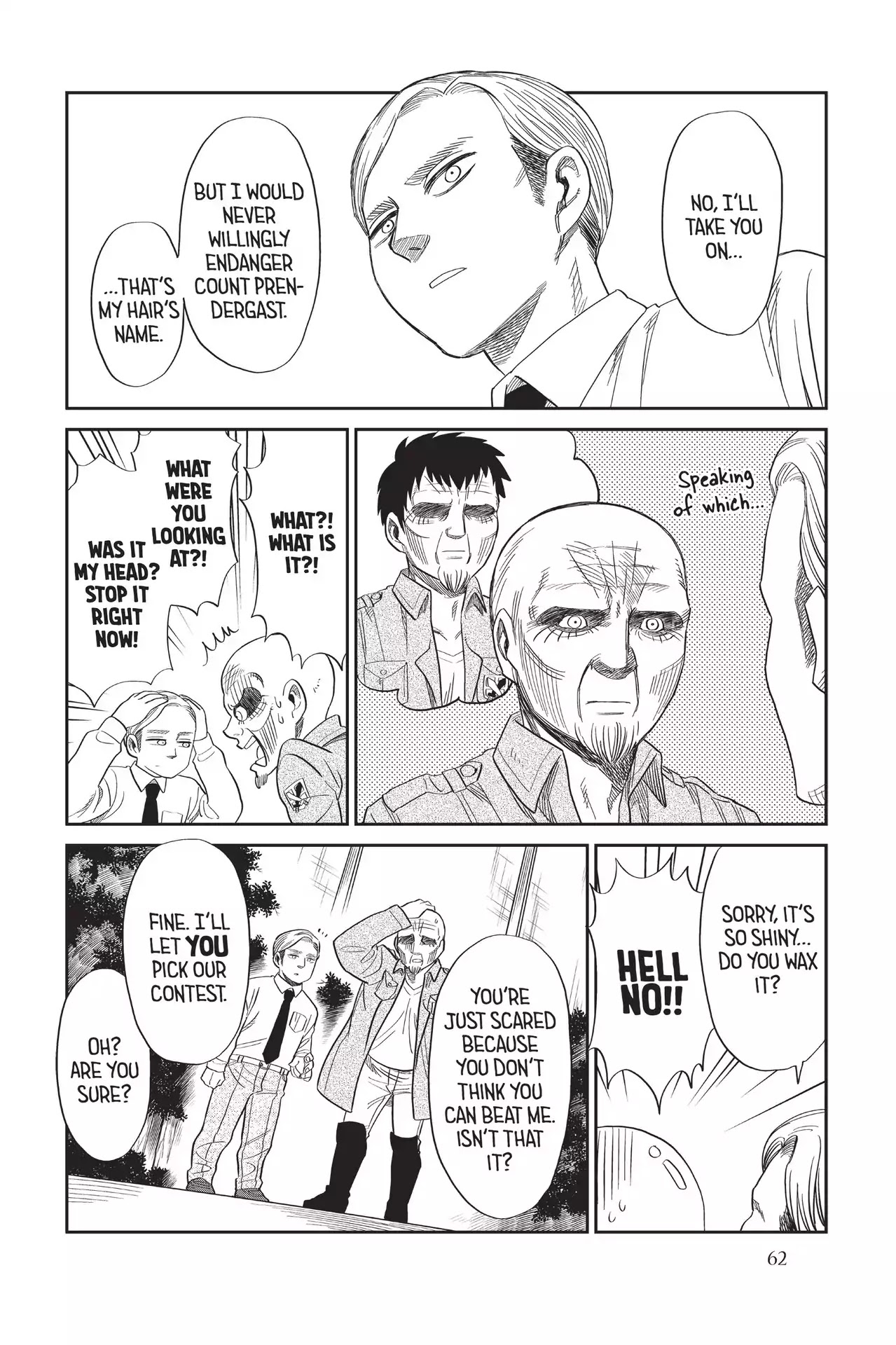 Attack on Titan: Junior High Chapter 62 page 14 - Chapter 62: Vol.5 62th Period: Stress Is The Cause Of Countless Ills