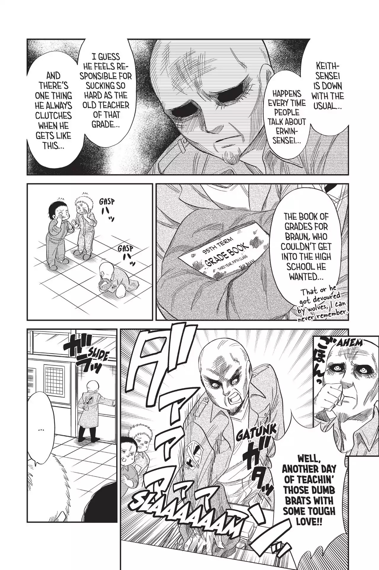 Attack on Titan: Junior High Chapter 62 page 2 - Chapter 62: Vol.5 62th Period: Stress Is The Cause Of Countless Ills