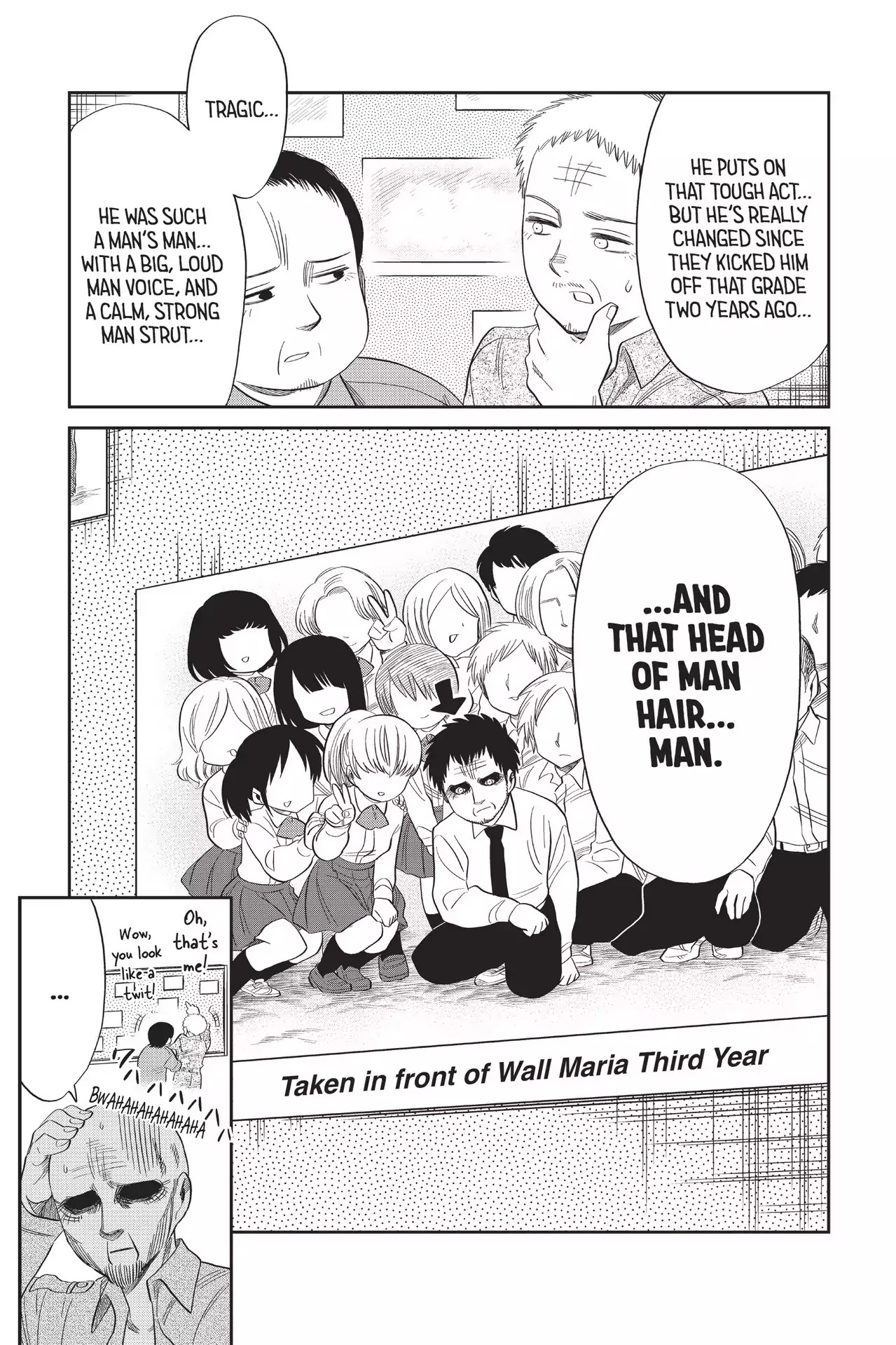 Attack on Titan: Junior High Chapter 62 page 3 - Chapter 62: Vol.5 62th Period: Stress Is The Cause Of Countless Ills