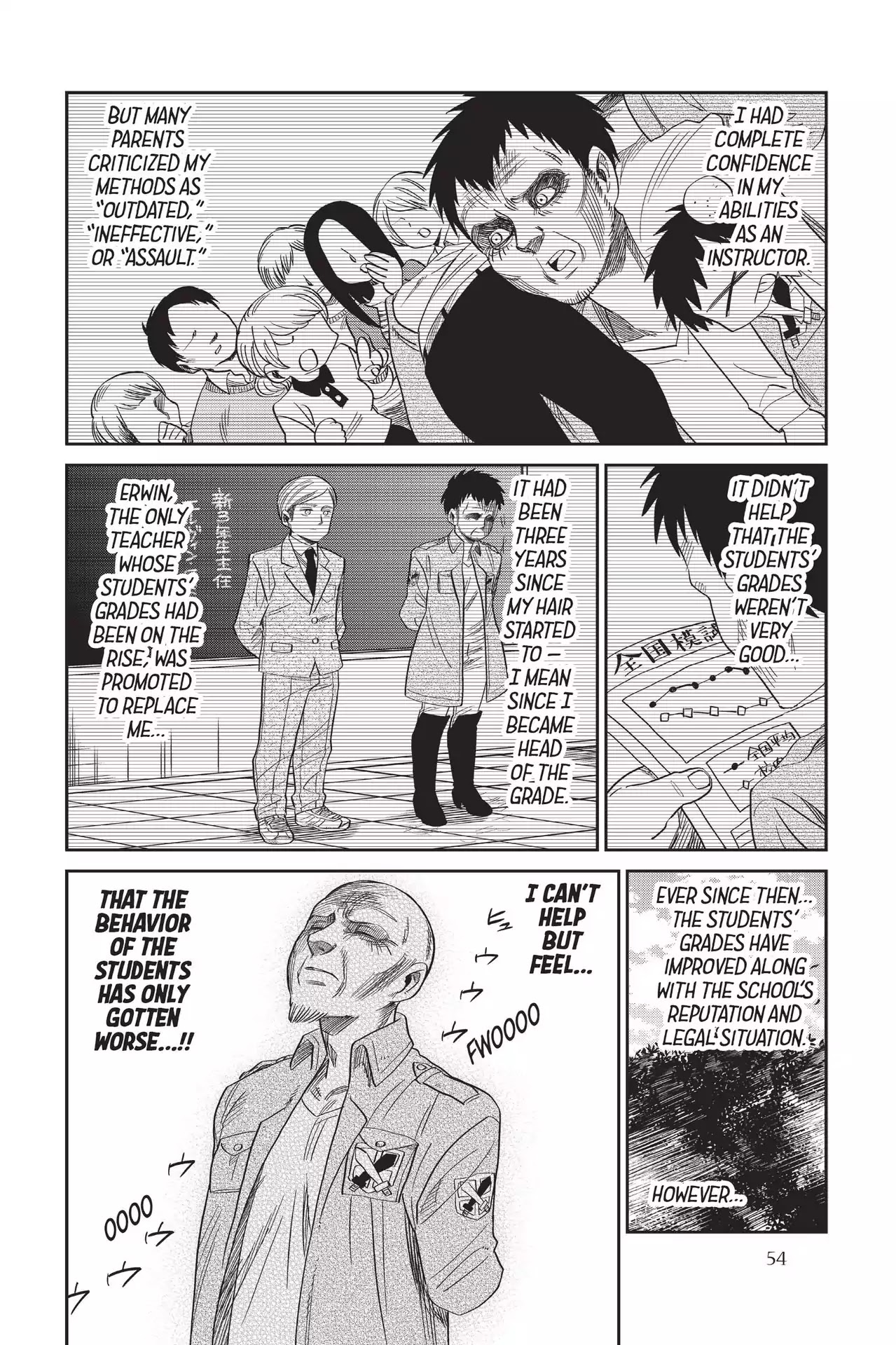 Attack on Titan: Junior High Chapter 62 page 6 - Chapter 62: Vol.5 62th Period: Stress Is The Cause Of Countless Ills