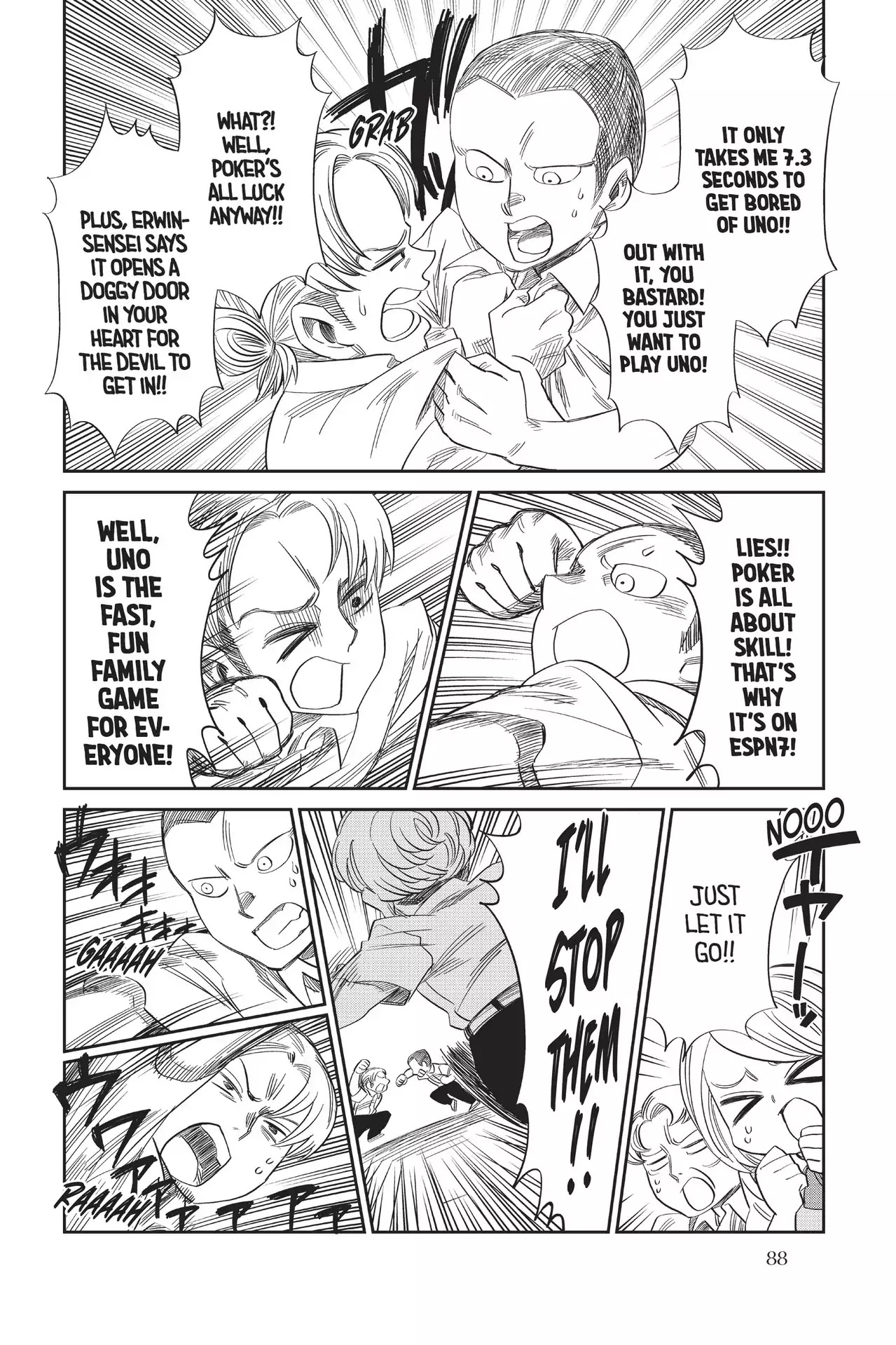 Attack on Titan: Junior High Chapter 63 page 10 - Chapter 63: Vol.5 63th Period: On A Rainy Day, Play With Your Friends