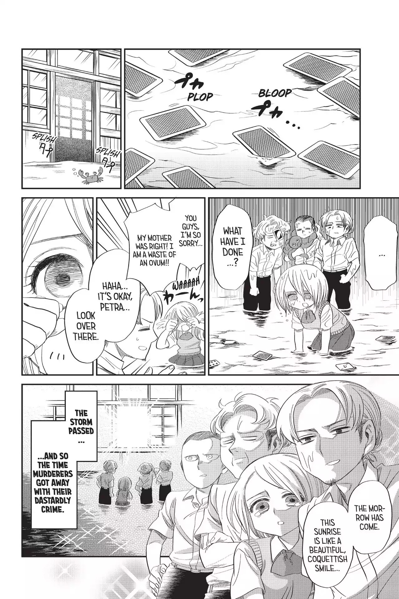 Attack on Titan: Junior High Chapter 63 page 24 - Chapter 63: Vol.5 63th Period: On A Rainy Day, Play With Your Friends