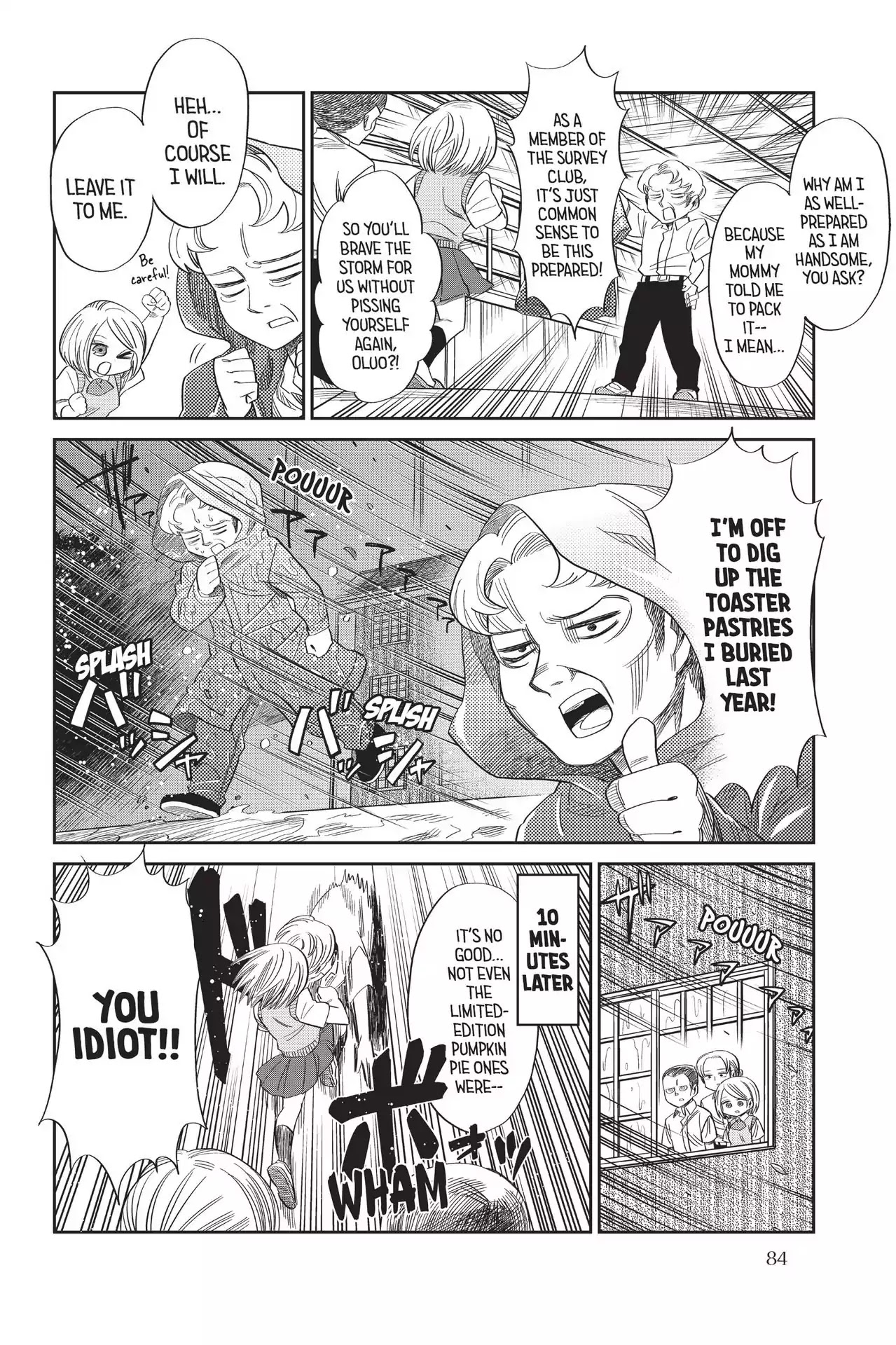 Attack on Titan: Junior High Chapter 63 page 6 - Chapter 63: Vol.5 63th Period: On A Rainy Day, Play With Your Friends