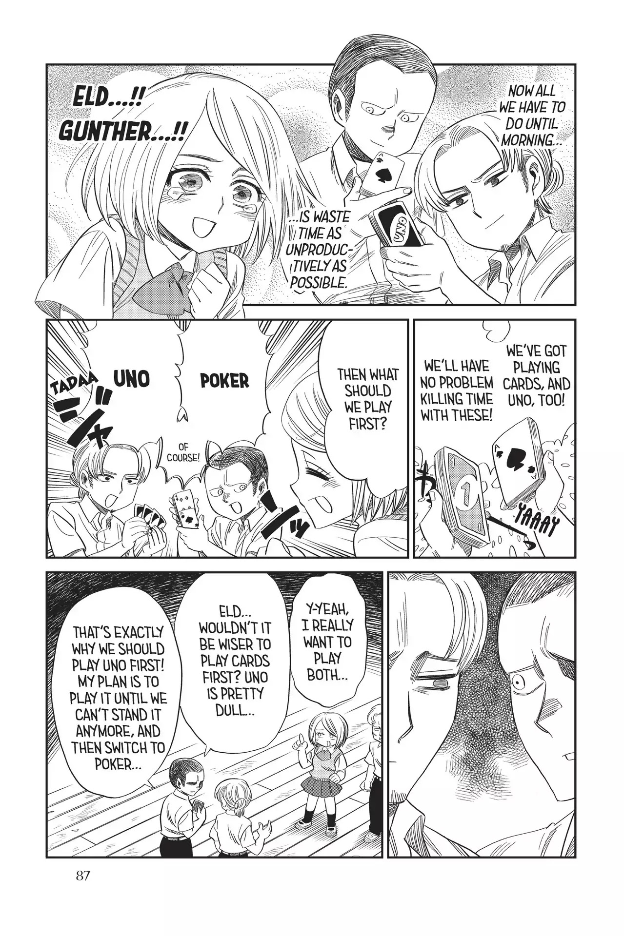Attack on Titan: Junior High Chapter 63 page 9 - Chapter 63: Vol.5 63th Period: On A Rainy Day, Play With Your Friends