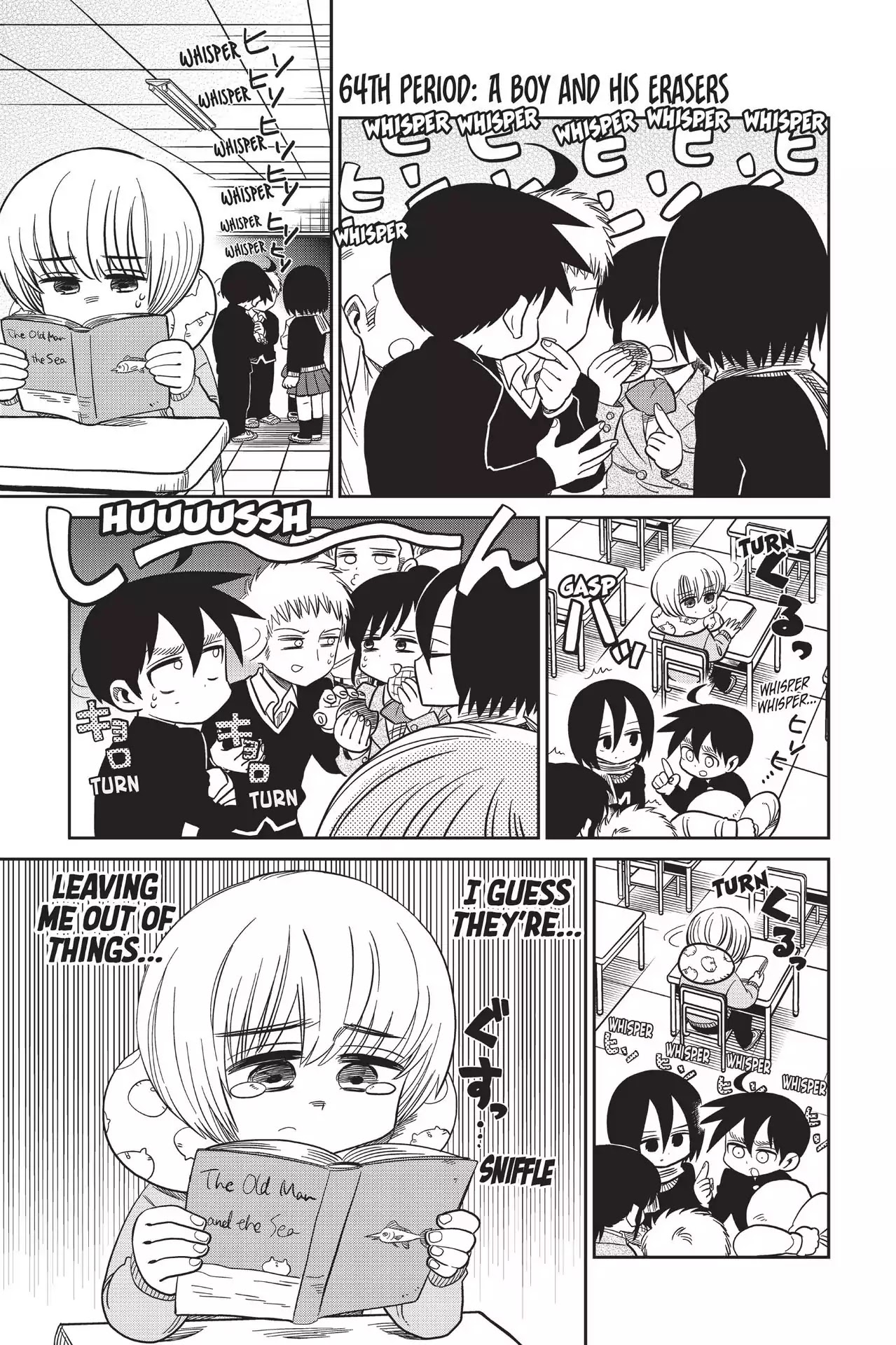 Attack on Titan: Junior High Chapter 64 page 1 - Chapter 64: Vol.5 64th Period: A Boy And His Erasers