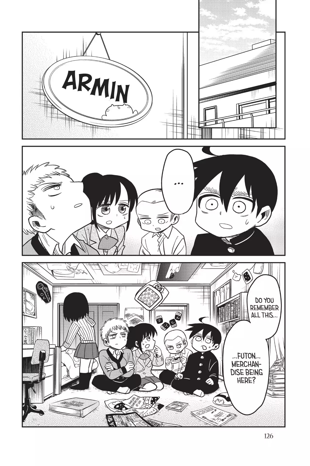 Attack on Titan: Junior High Chapter 64 page 20 - Chapter 64: Vol.5 64th Period: A Boy And His Erasers